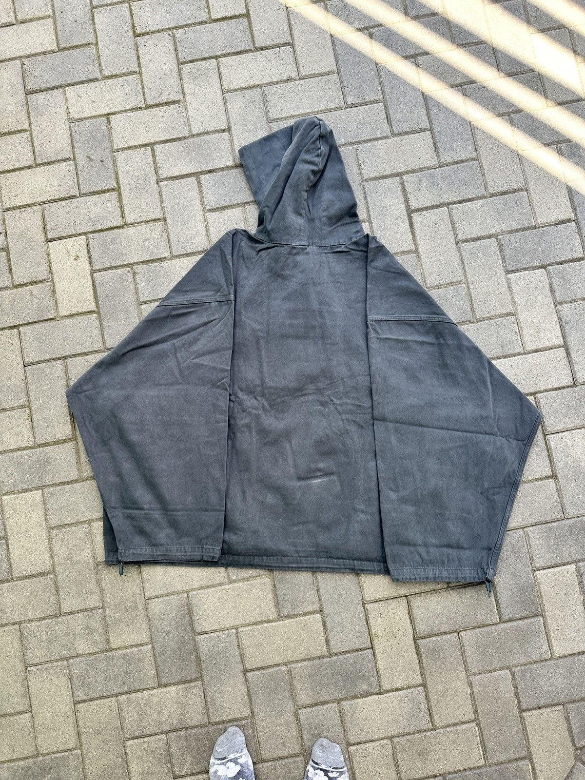 Balenciaga × Gap × Yeezy Yeezy Gap Balenciaga Sateen Anorak Dark Green Size US XL / EU 56 / 4 - 2 Thumbnail