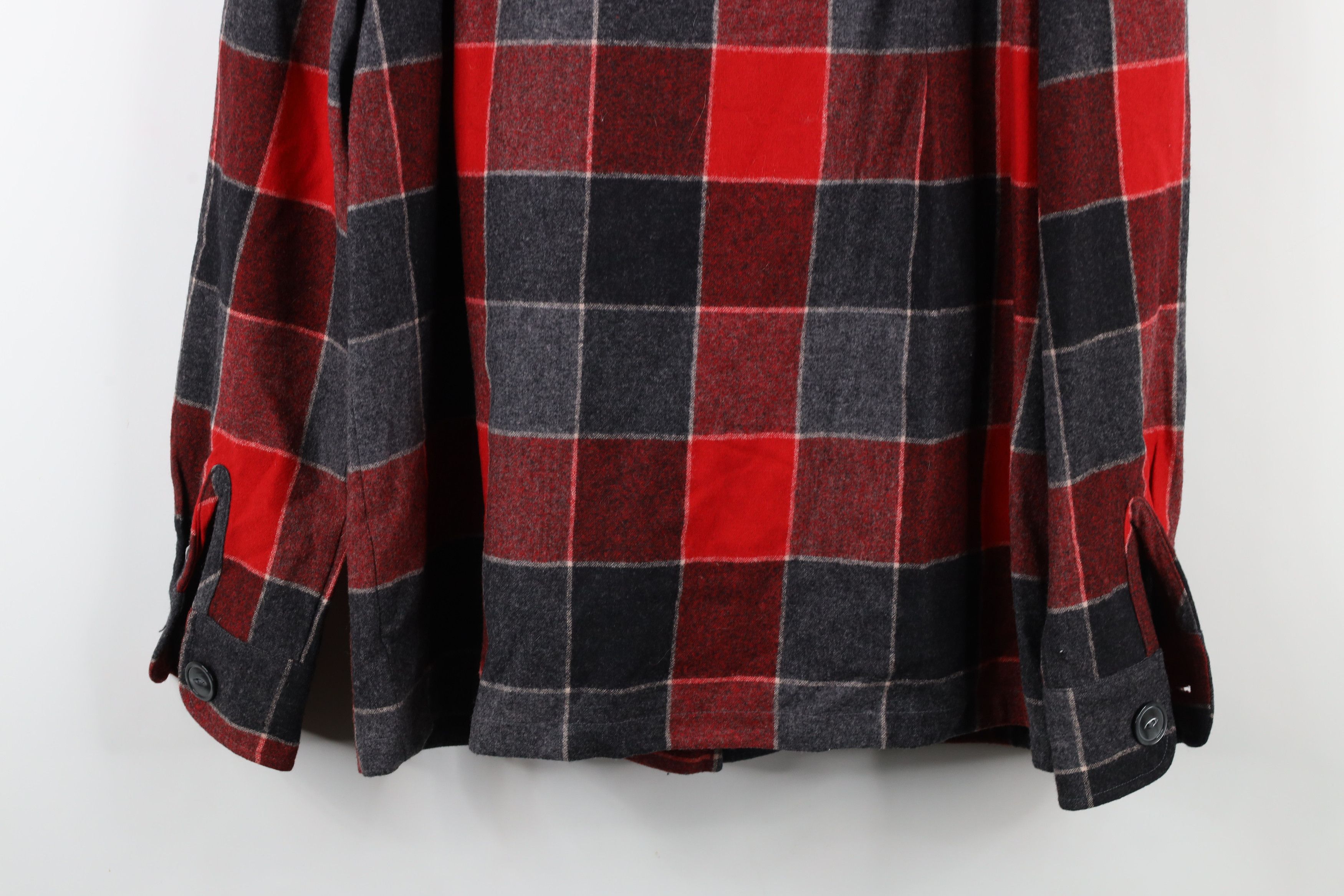 Pendleton × Vintage Vintage 90s Pendleton Wool Button Shirt Jacket Jac Shirt Size L / US 10 / IT 46 - 13 Thumbnail