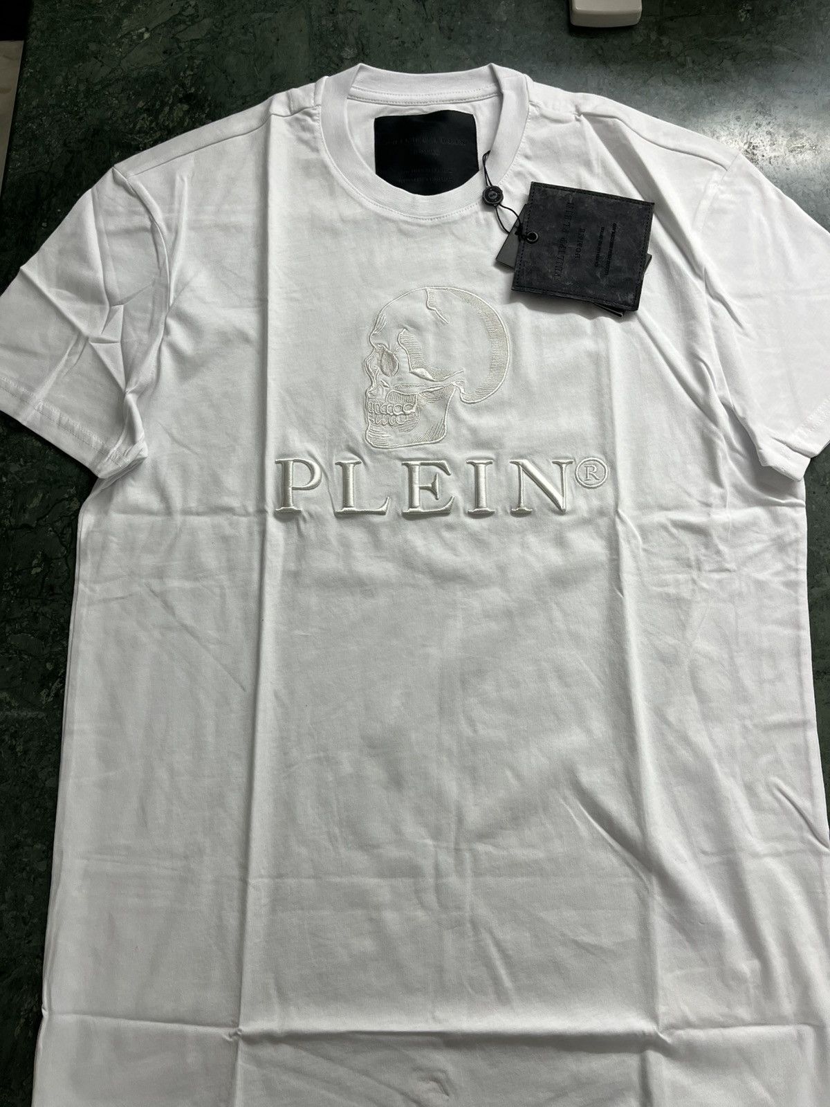 Philipp Plein Plein skull logo tshirt Philipp plein Size US S / EU 44-46 / 1 - 2 Thumbnail