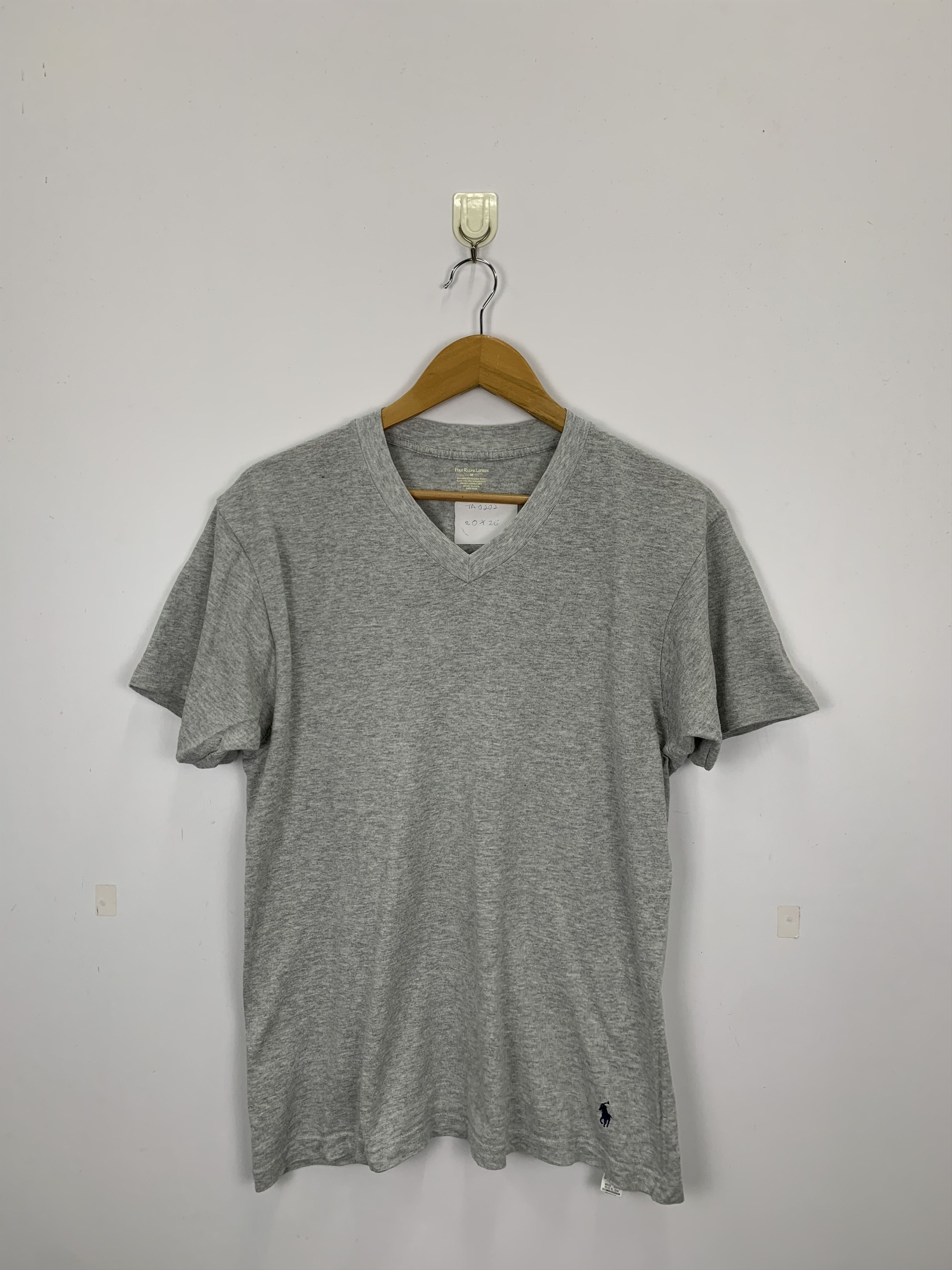 Vintage Vintage Polo Ralph Lauren Plain Tee TA0202 Size US M / EU 48-50 / 2 - 1 Thumbnail