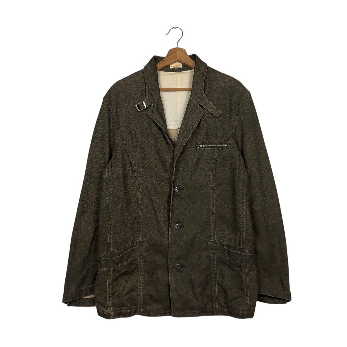 Japanese Brand 📌Vintage Chore Worker Detroit Canvas Beach Sound Kapital Size US L / EU 52-54 / 3 - 2 Thumbnail