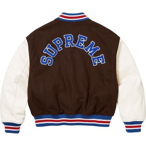 Supreme SUPREME TIGER VARSITY JACKET SIZE M SS23 Size US M / EU 48-50 / 2 - 11 Thumbnail