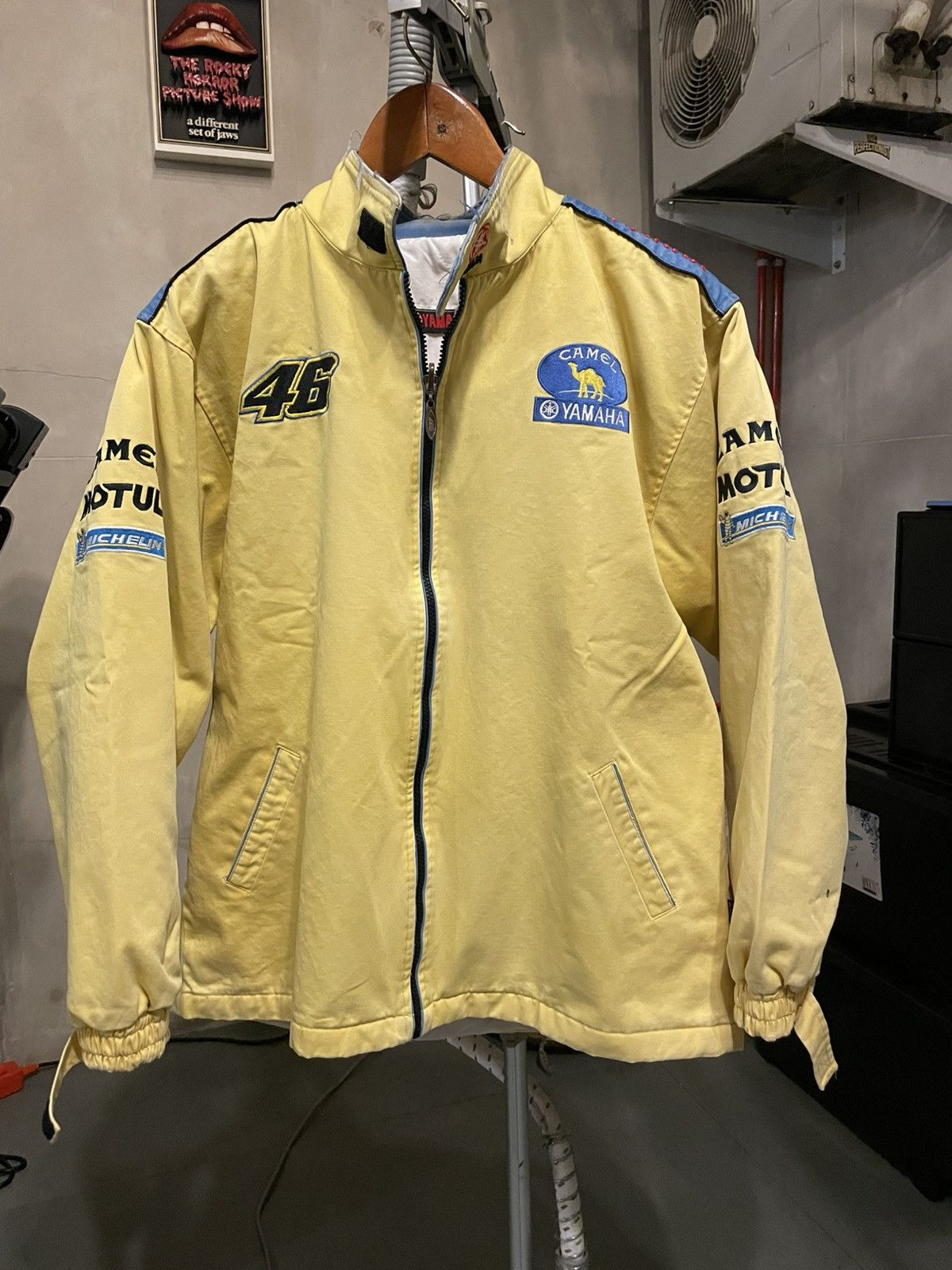 Camel × Vintage × Yamaha Vintage YAMAHA CAMEL rossi 46 racing jacket size L Size US L / EU 52-54 / 3 - 3 Thumbnail