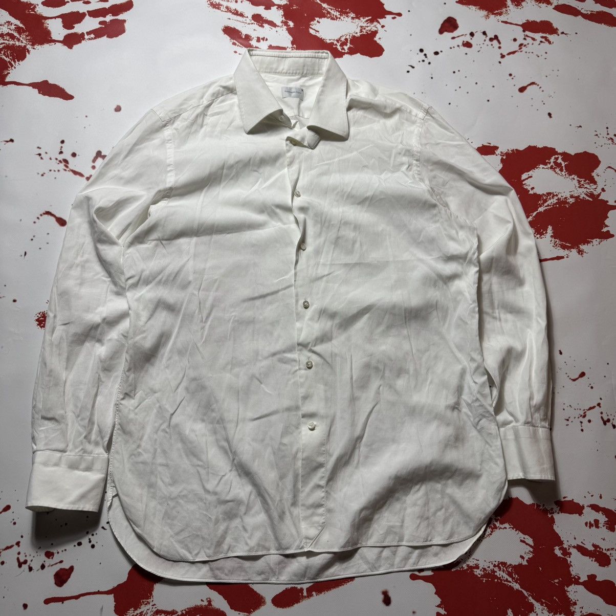 Ermenegildo Zegna × Vintage vintage 90s erminegildo zegna shirt silk Size US M / EU 48-50 / 2 - 1 Thumbnail