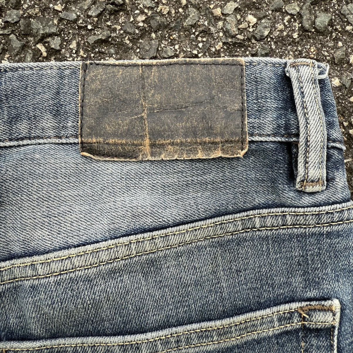 Japanese Brand VINTAGE JAPANESE SKINNY FADED JEAN DENIM PANTS Size US 34 / EU 50 - 13 Thumbnail