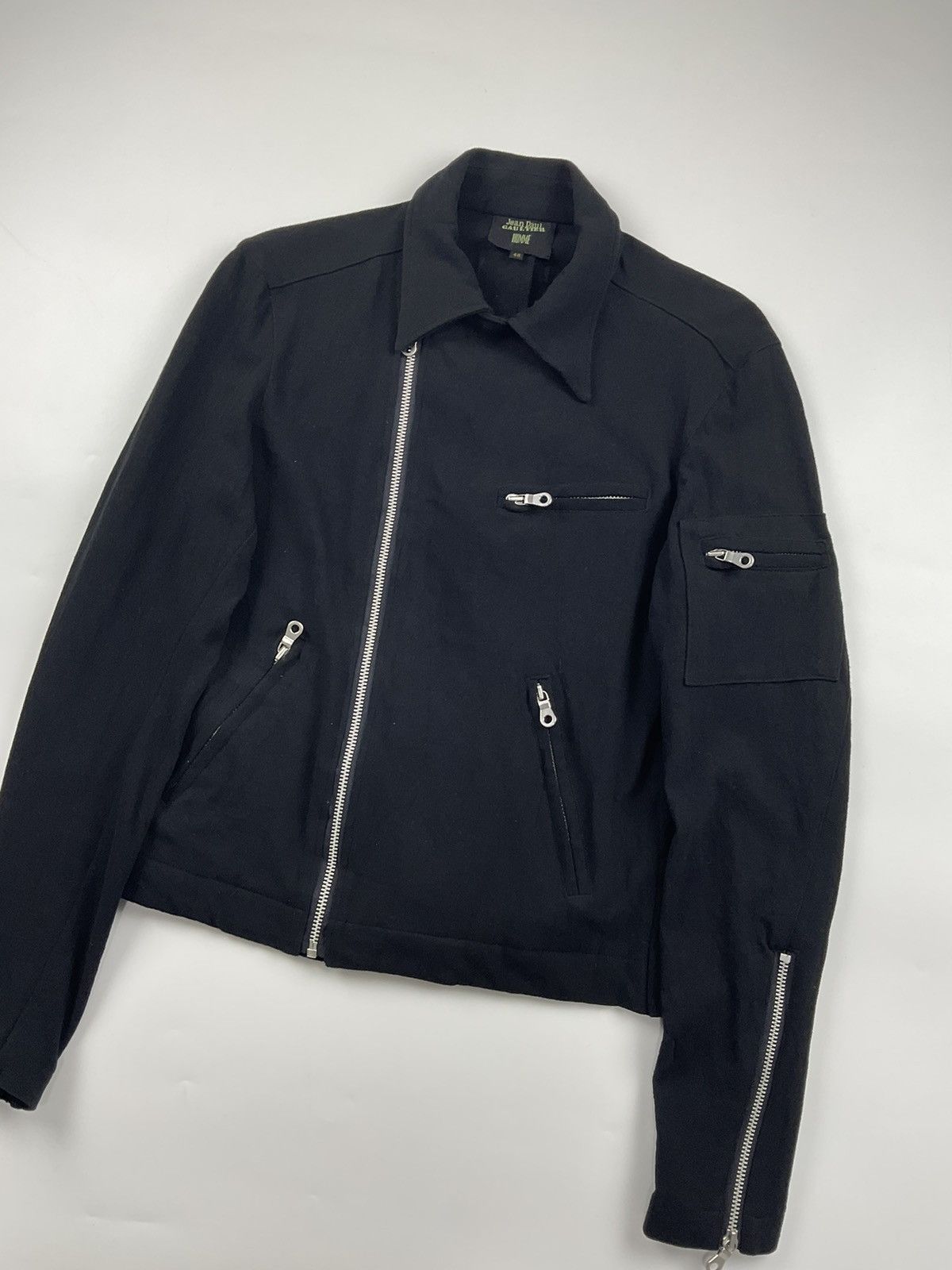 Jean Paul Gaultier Jean Paul Gaultier Multi Zip Biker Jacket Size US M / EU 48-50 / 2 - 5 Thumbnail