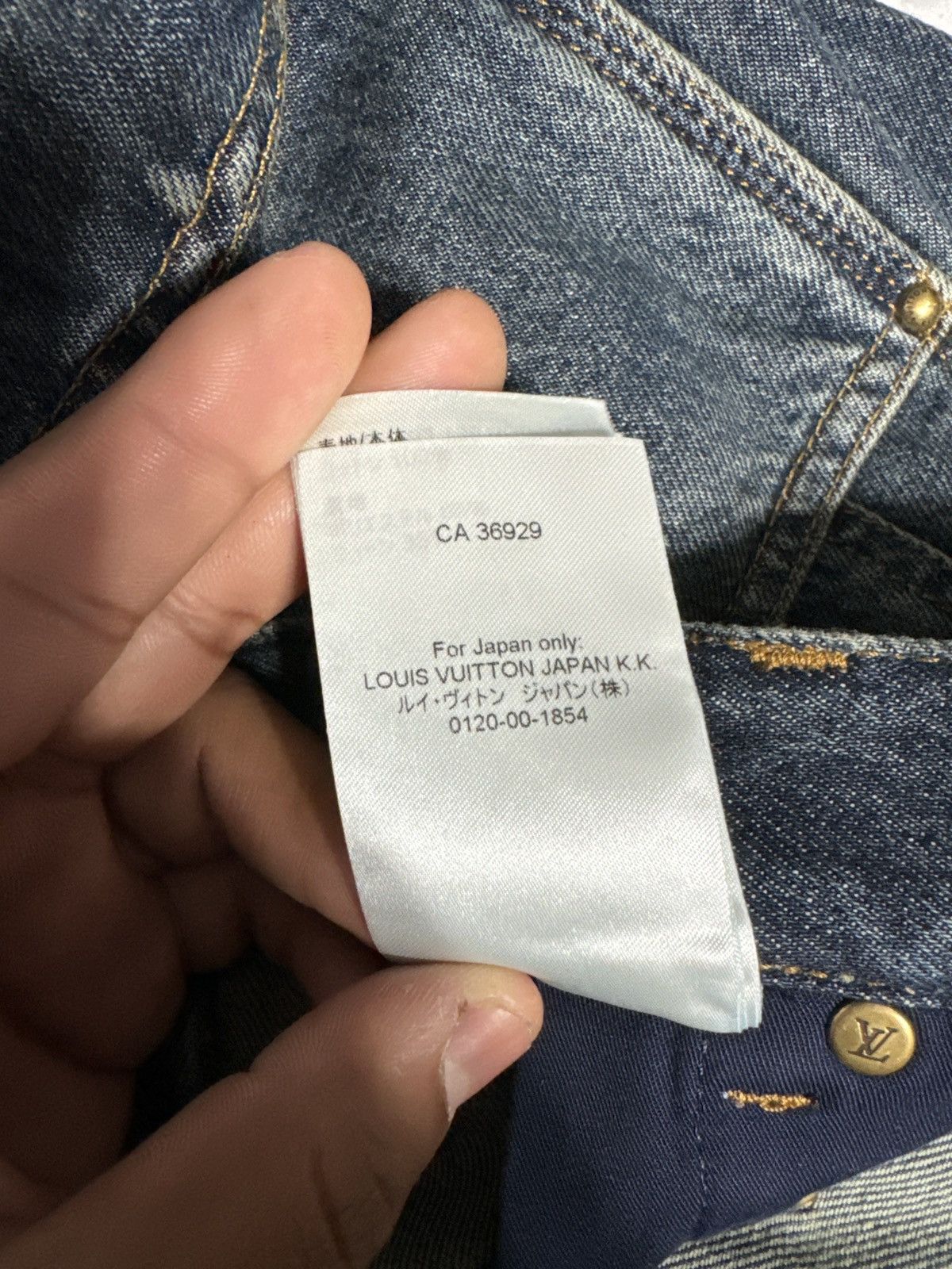Louis Vuitton Louis Vuitton x Virgil Abloh Carpenter Jeans Size US 36 / EU 52 - 6 Thumbnail