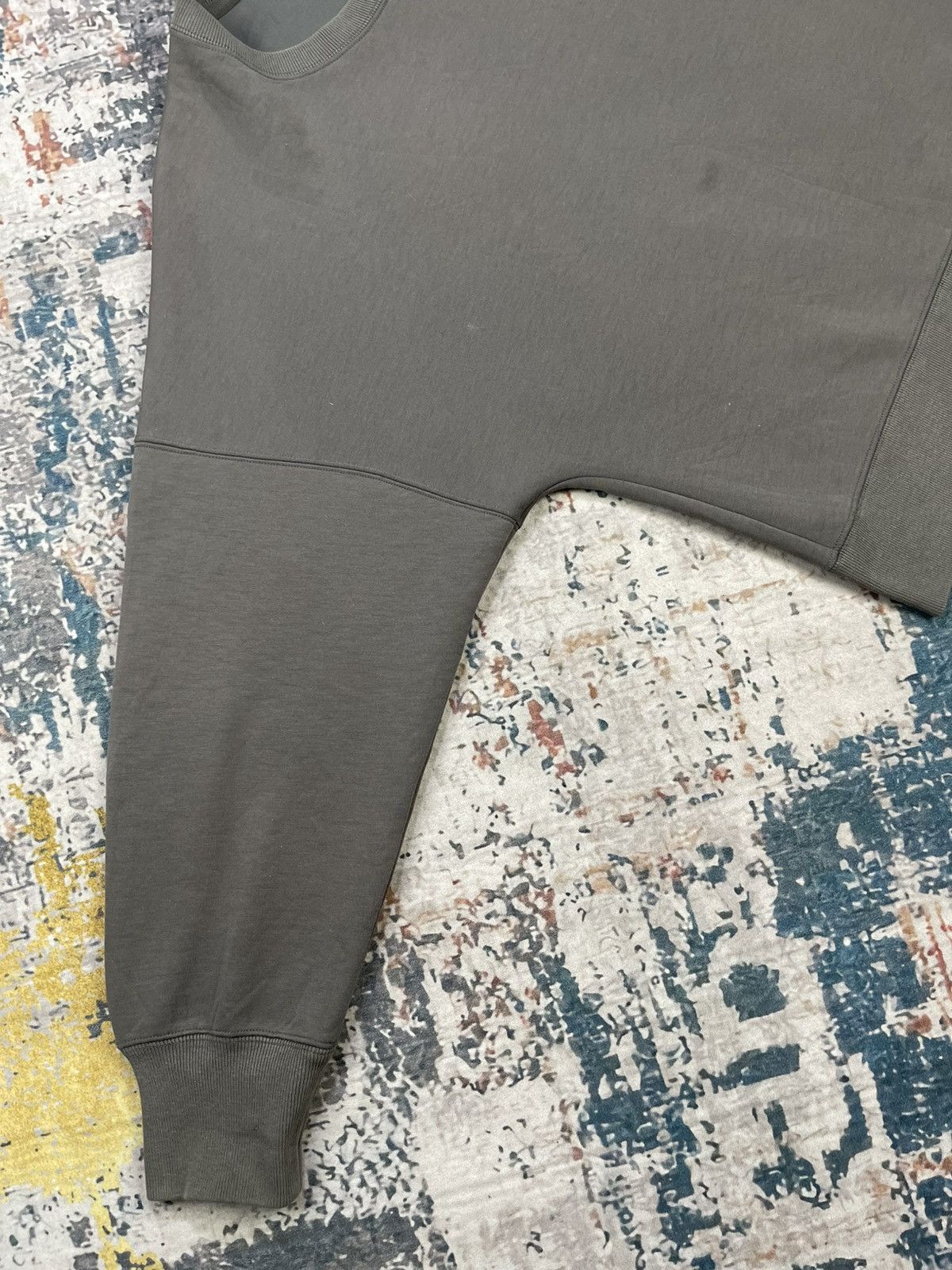 Jil Sander × Uniqlo Uniqlo +J Dry Cropped Drop Shoulder Sweatshirt Size L / US 10 / IT 46 - 8 Thumbnail