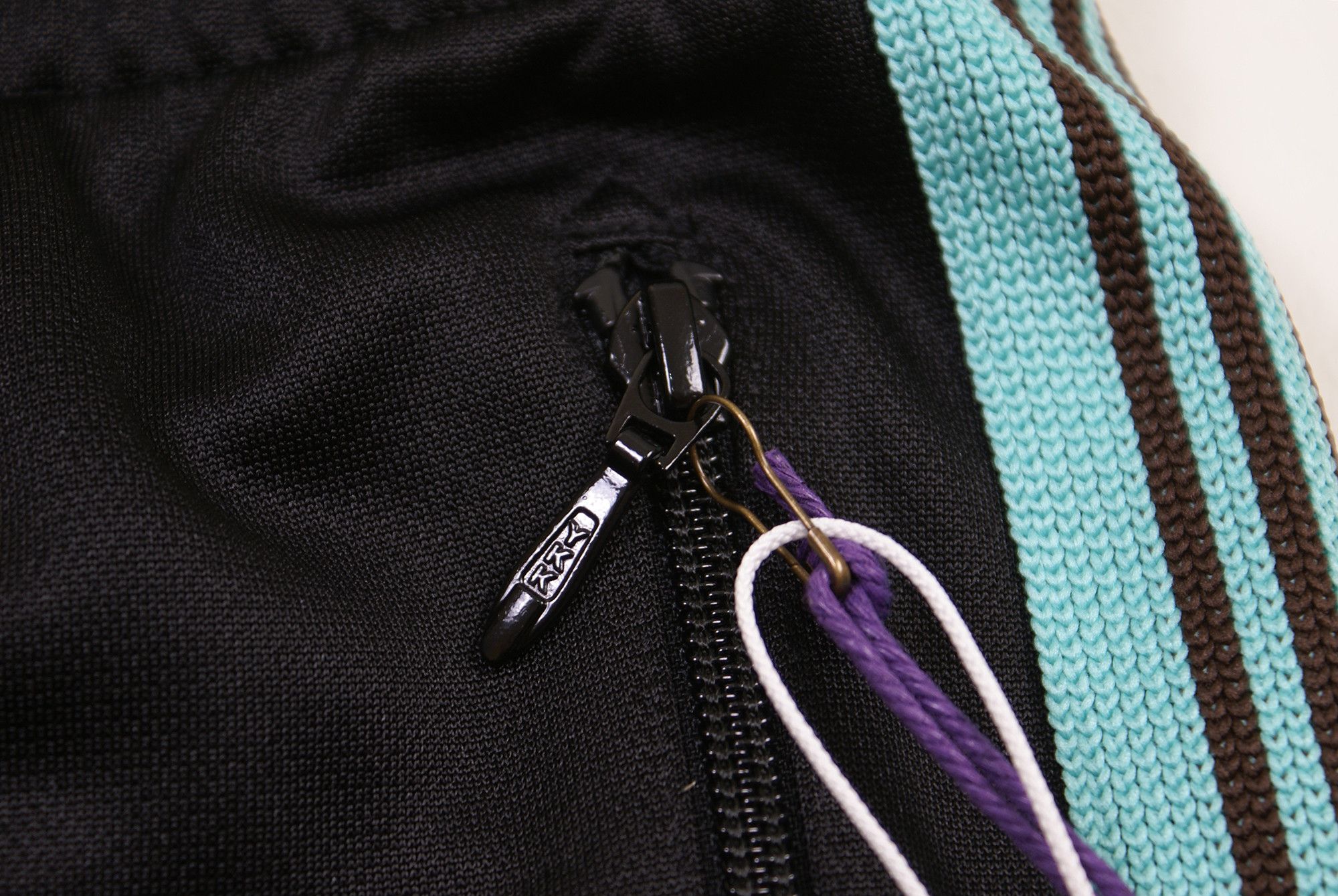 Needles 2025 Needles STUDIOUS EXCLUSIVE Track Pants Black Green Sz M Size US 32 / EU 48 - 6 Thumbnail