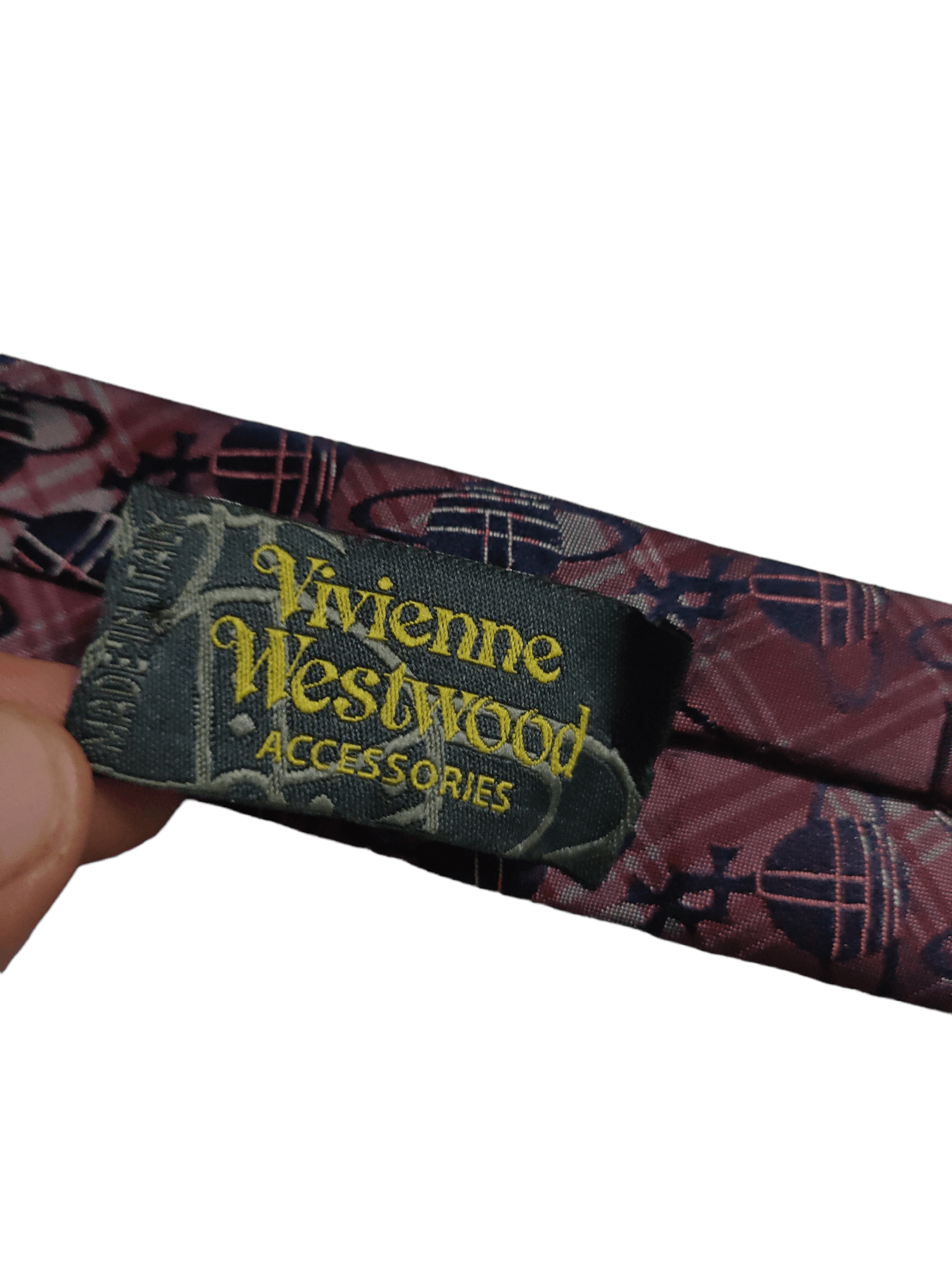 Vivienne Westwood Vivienne Westwood Tie Monogram Logos Size ONE SIZE - 5 Thumbnail