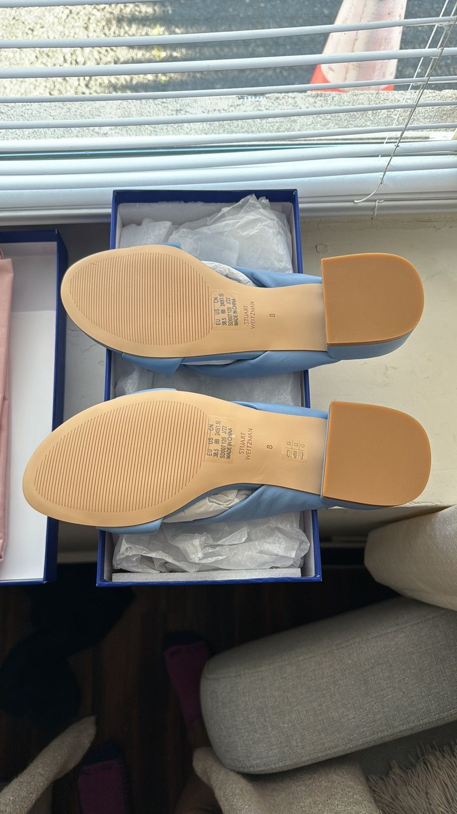 Stuart Weitzman Stuart Weitzman Vacay Block Slide Size US 8 / IT 38 - 4 Thumbnail