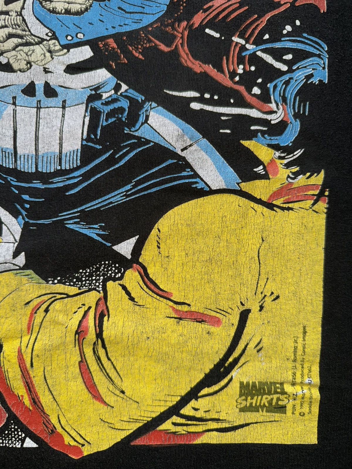 Fruit Of The Loom × Marvel Comics 1992 The Punisher Marvel Comic Images Romita Jr. Art XL FOTL Size US XL / EU 56 / 4 - 4 Thumbnail