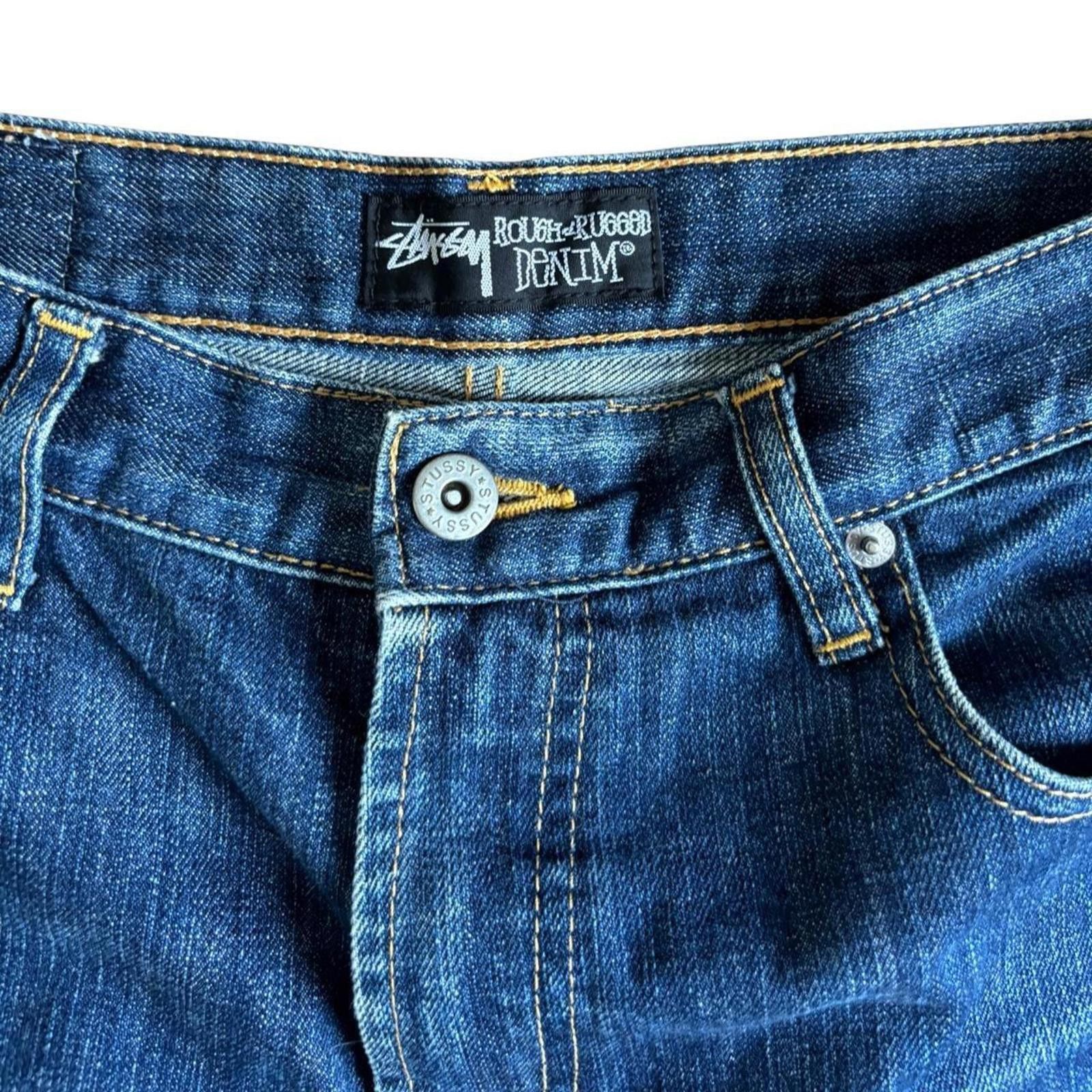 Stussy Stüssy Rough and Rugged Denim Jeans Blue 30W Size US 30 / EU 46 - 6 Thumbnail