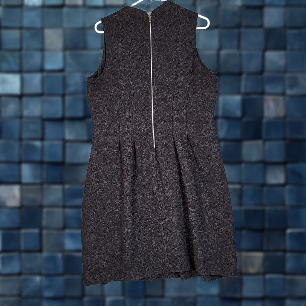 Andrew Marc Andrew Marc Women's Black Pleated Dress Size 14 A-Line Sleeveless Short Neck Round Vintage? No No Size XL / US 12-14 / IT 48-50 - 1 Thumbnail