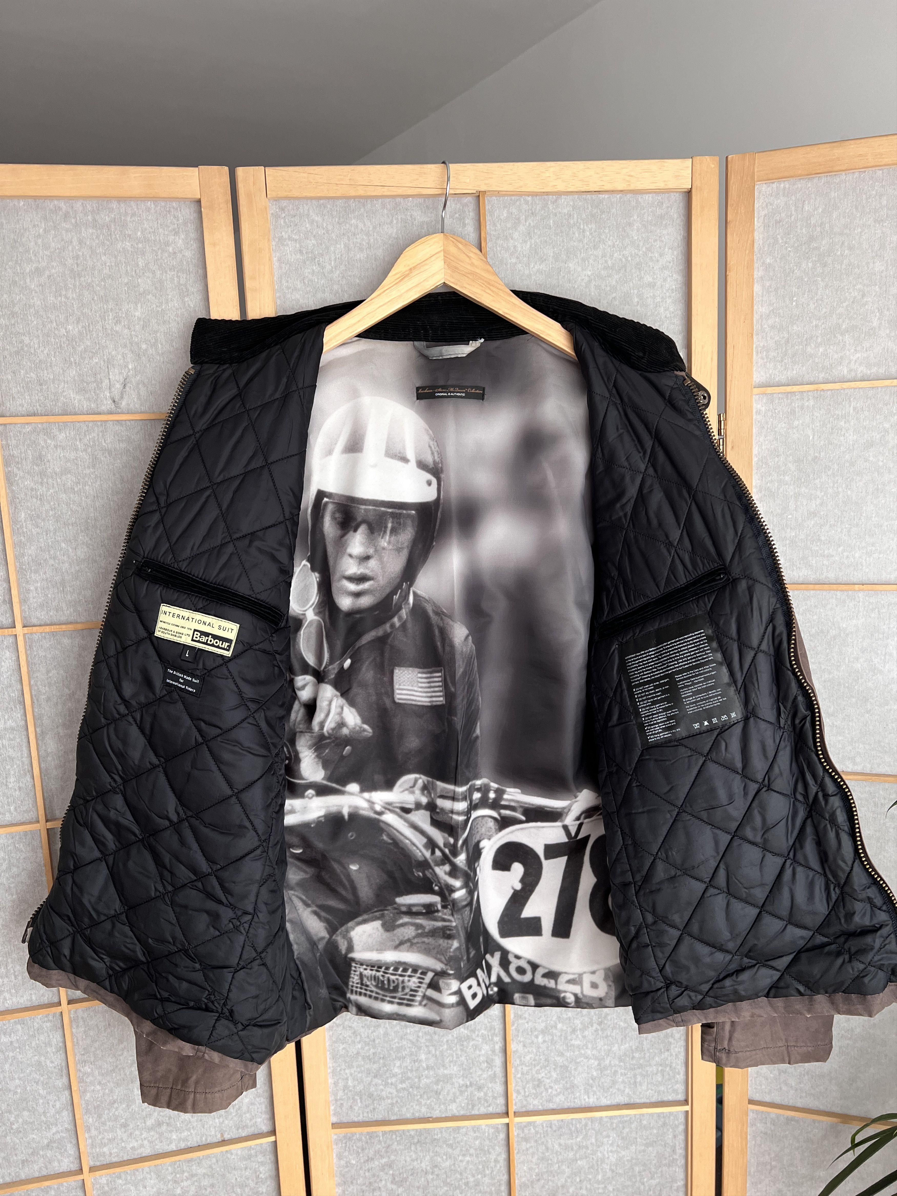 Barbour Barbour International Steeve McQueen Greenham waxed jacket Size US L / EU 52-54 / 3 - 5 Thumbnail