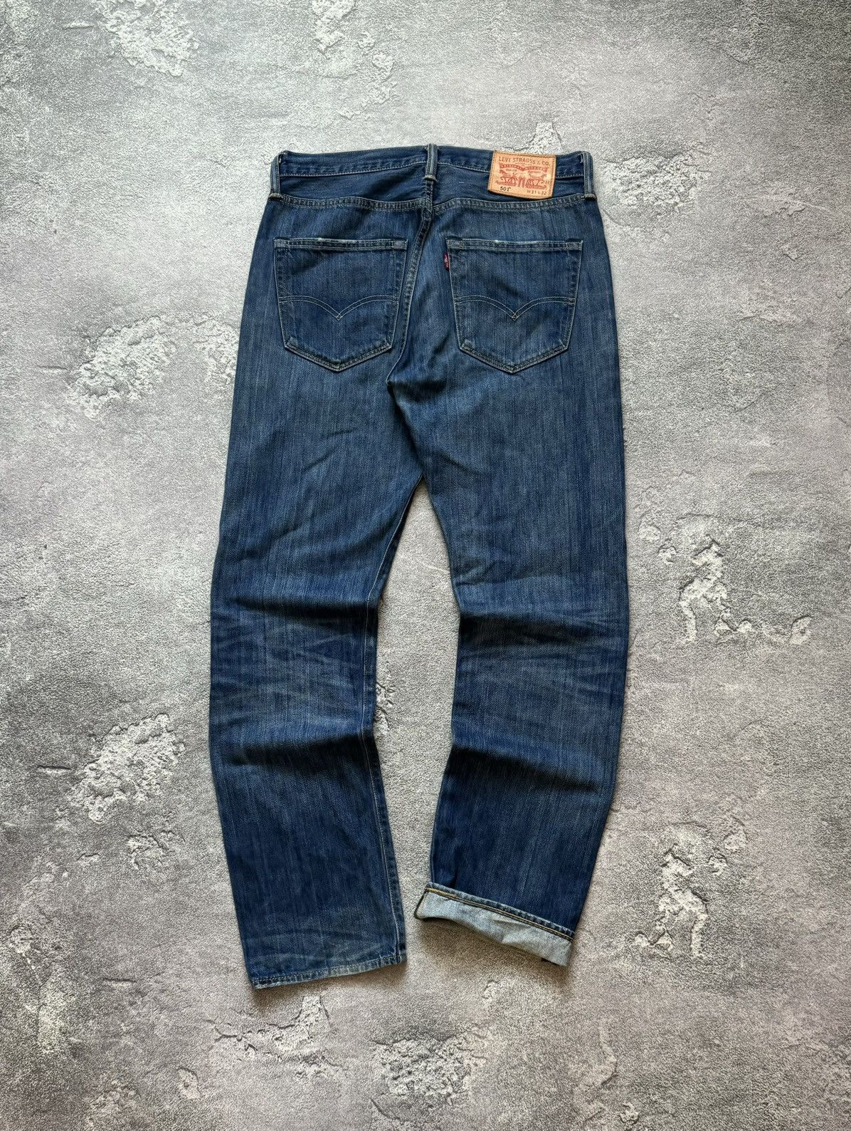 Levi's × Levi's Vintage Clothing × Vintage Levi’s 501 31/32 denim blue pant trouser Jean chino Size US 31 - 2 Thumbnail