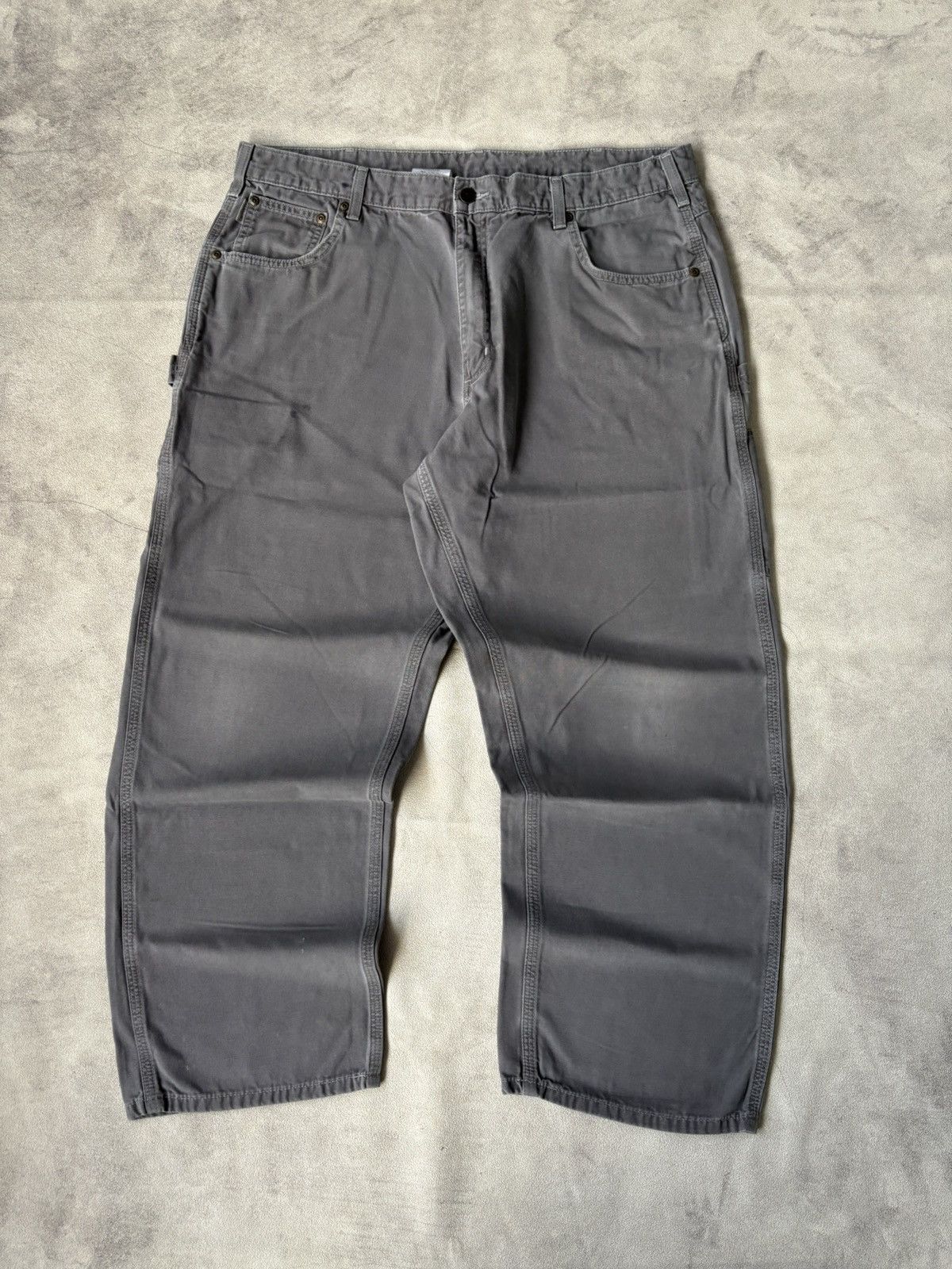 Carhartt carhartt double carpenter B159 size 40 loose fit Size US 40 / EU 56 - 4 Thumbnail