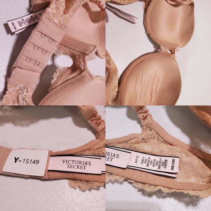 Victorias Secret Victoria Secret Women Bra 36b Beige Dream Angels Push