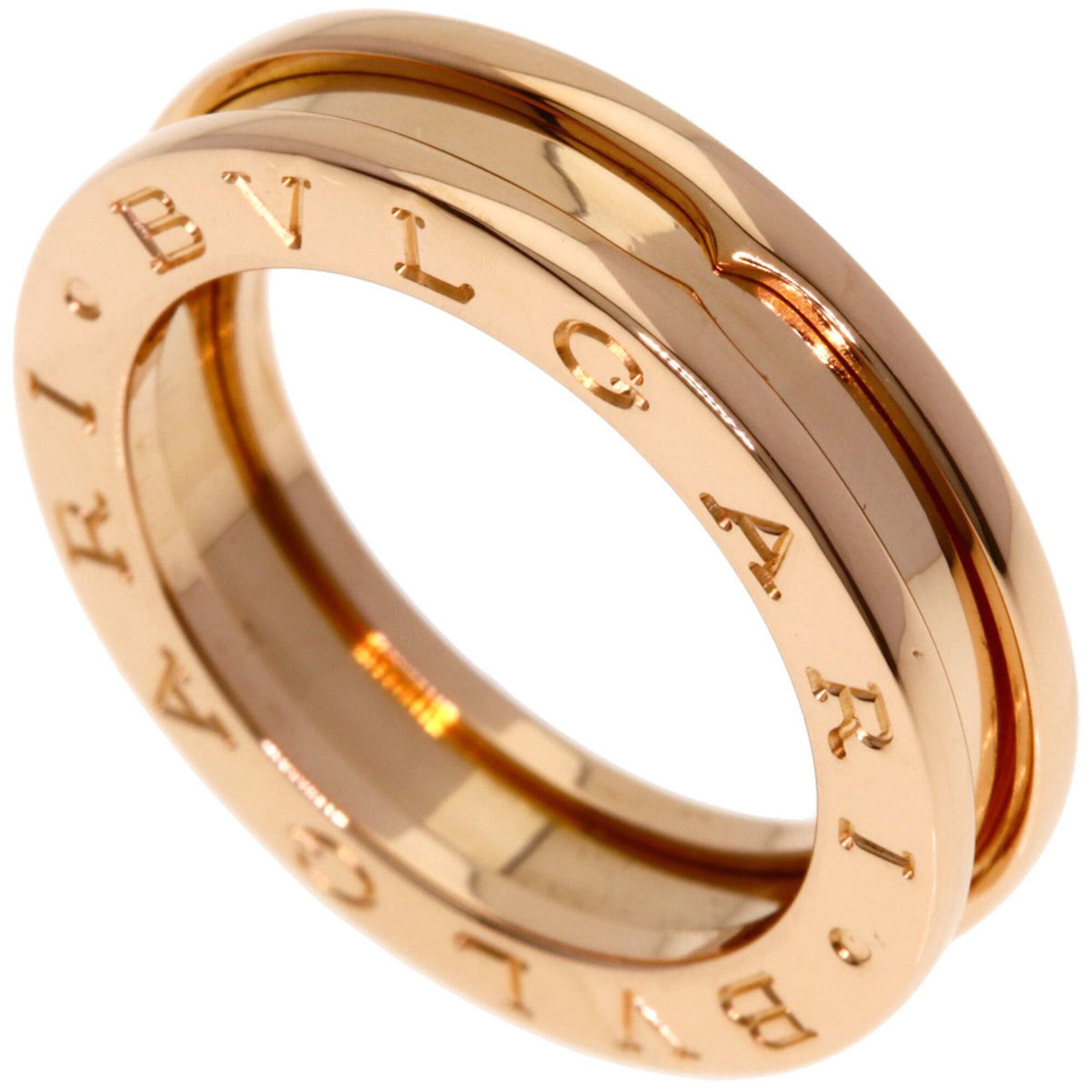 Bvlgari BVLGARI B-zero1 1-band #50 Ring, 18K Pink Gold, Women's. Size ONE SIZE - 1 Thumbnail