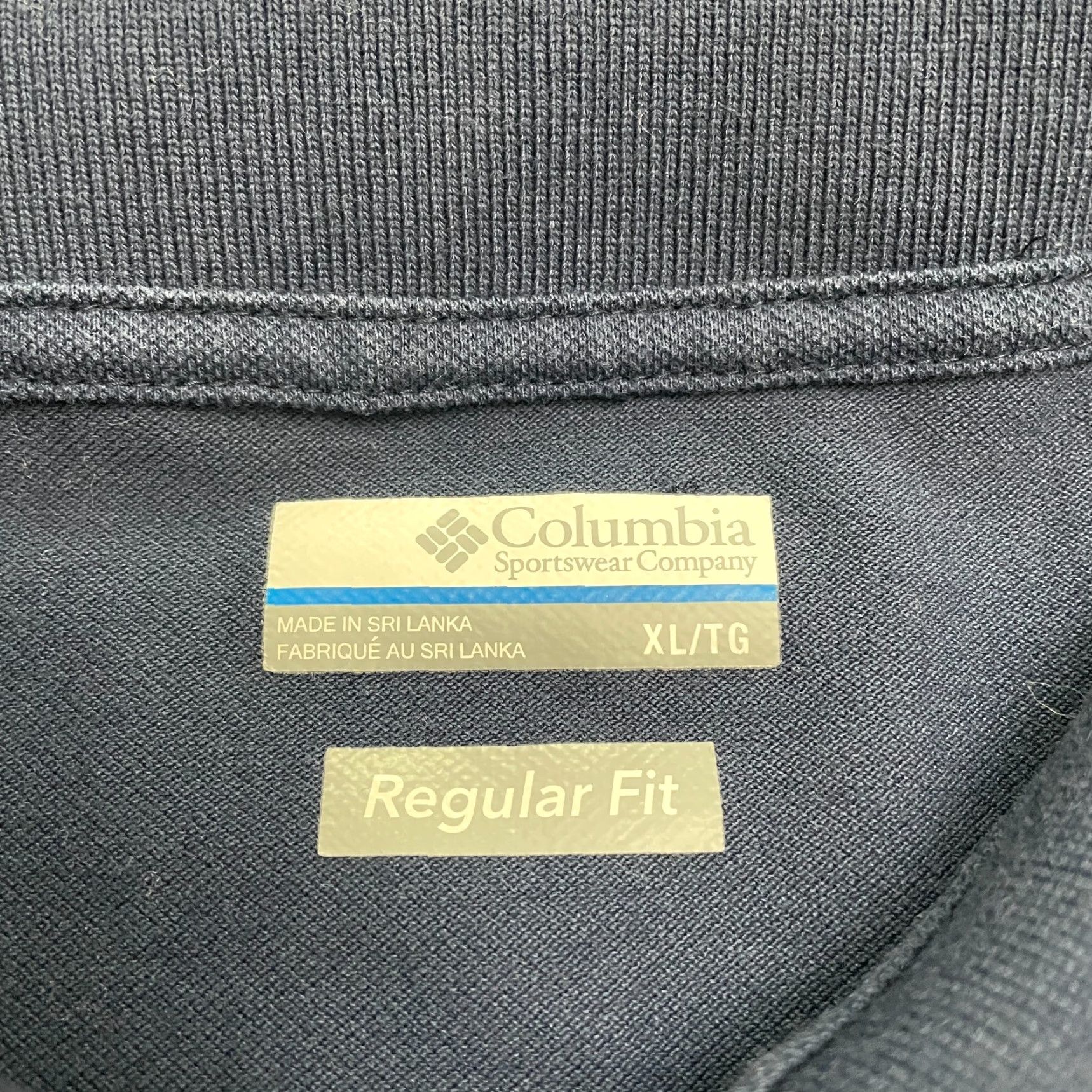 Vintage Columbia Polo Shirt Mens XL Regular Fit Short Sleeve Navy Blue Classic Sports Fishing Golf Top Size US XL / EU 56 / 4 - 4 Thumbnail