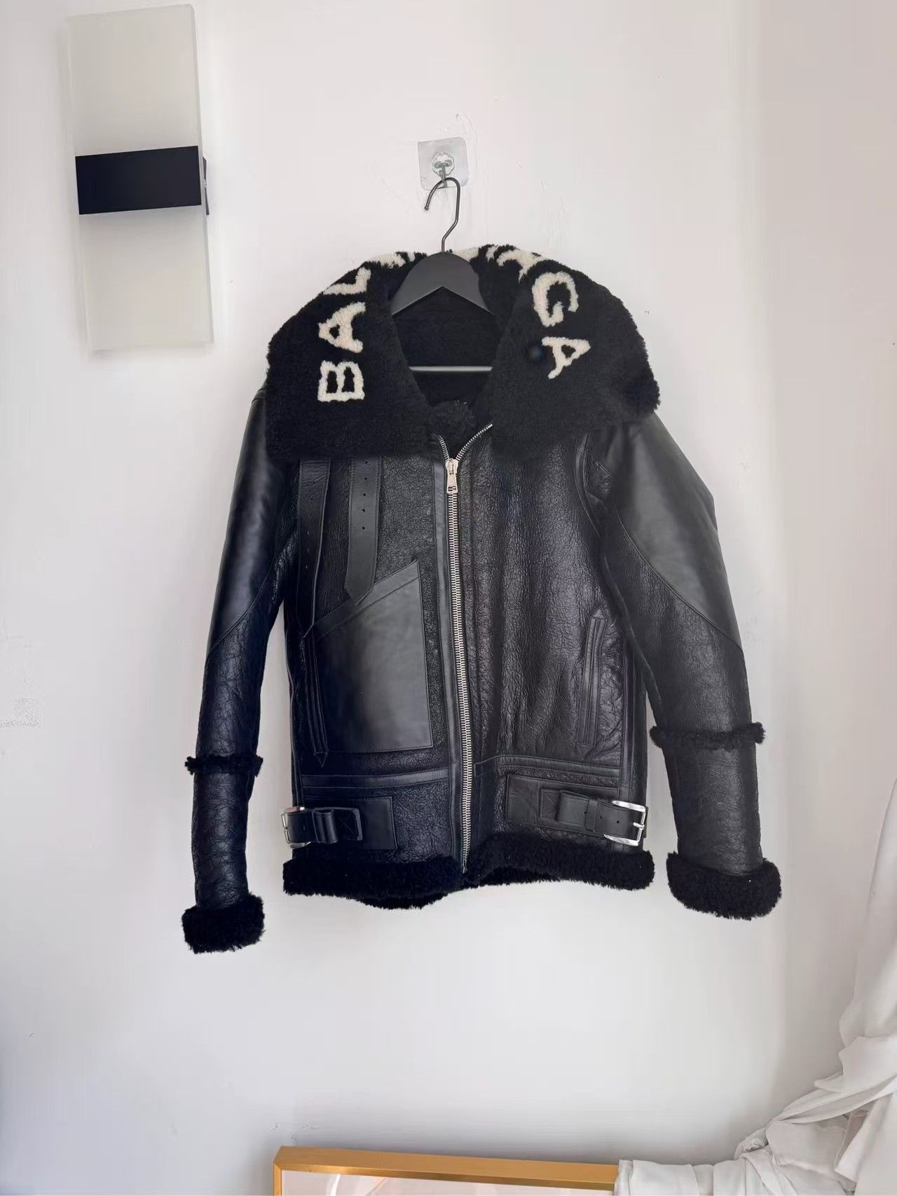 Balenciaga balenciaga biker jacket size 34 - yq Size XXS / US 00 / IT 34 - 1 Thumbnail