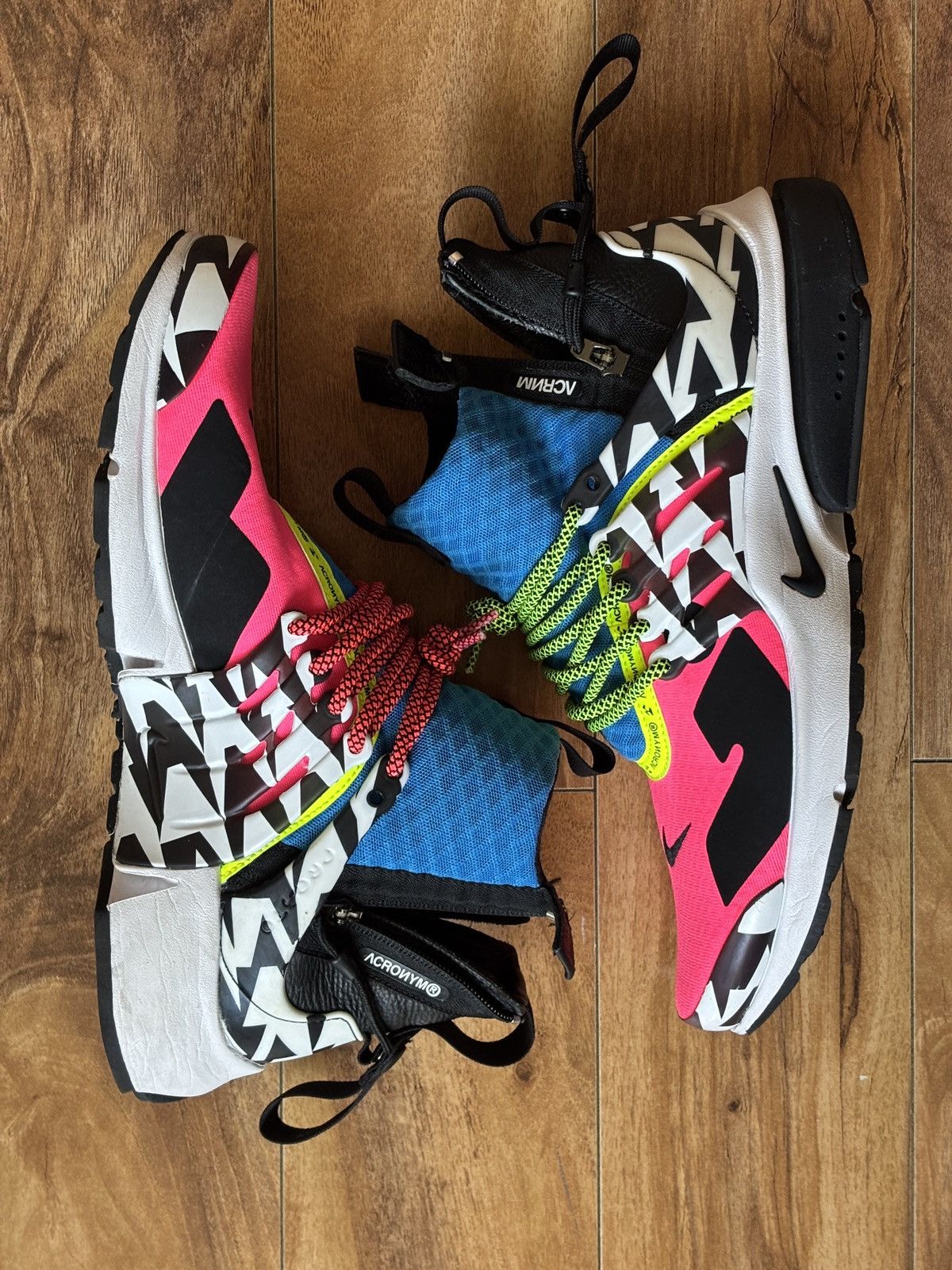 Nike x acronym presto racer pink size