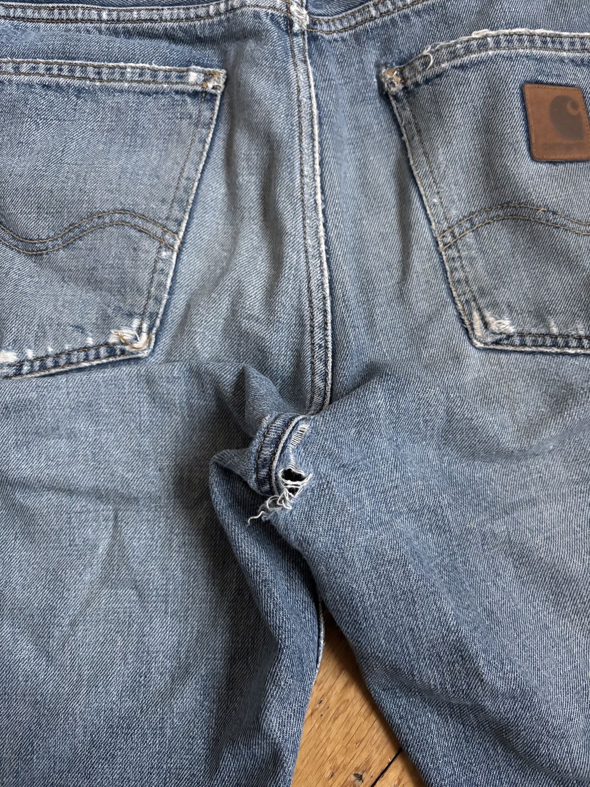 Carhartt Carhartt Distressed Vintage Jeans Size US 33 - 9 Thumbnail