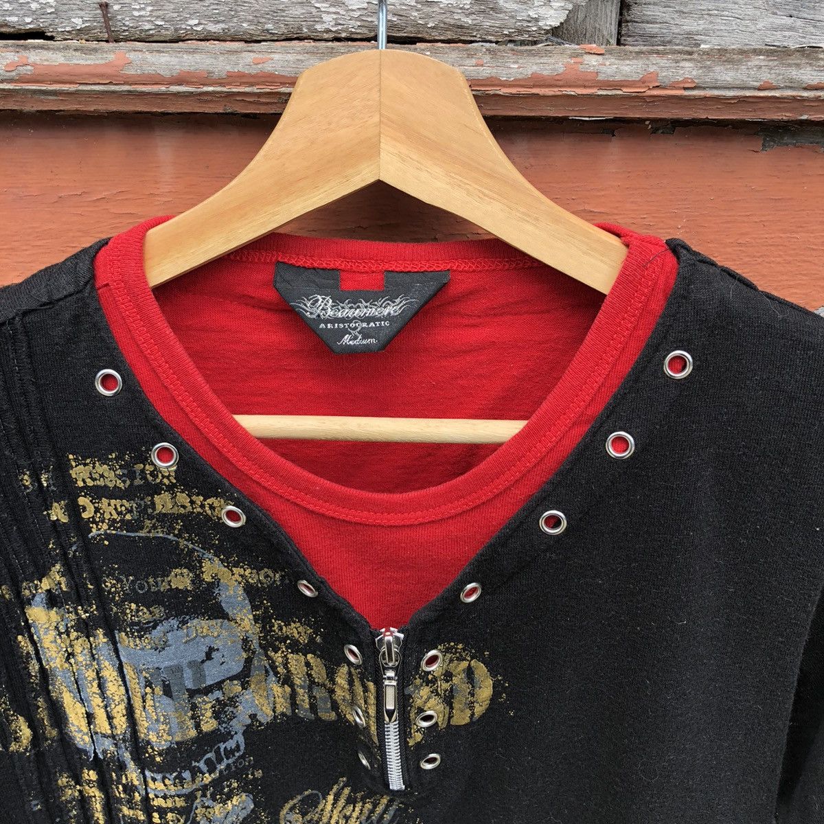 Japanese Brand 🔥Rare🔥 Beawmeve Punk Style Tshirt Size US M / EU 48-50 / 2 - 5 Thumbnail