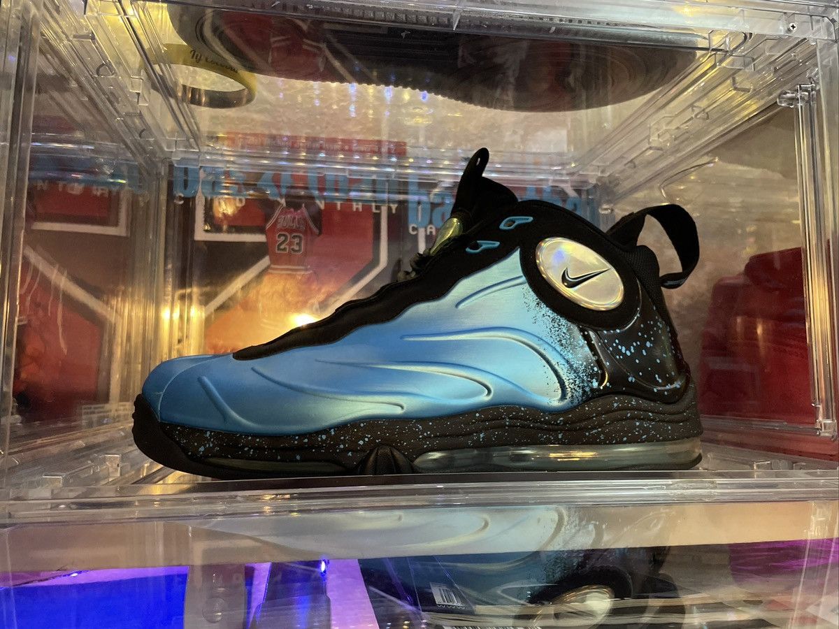 image of Jordan Nike Size 11.5 - Nike Total Air Foamposite Max Tim Duncan 2012 Shoes in Blue, Men's