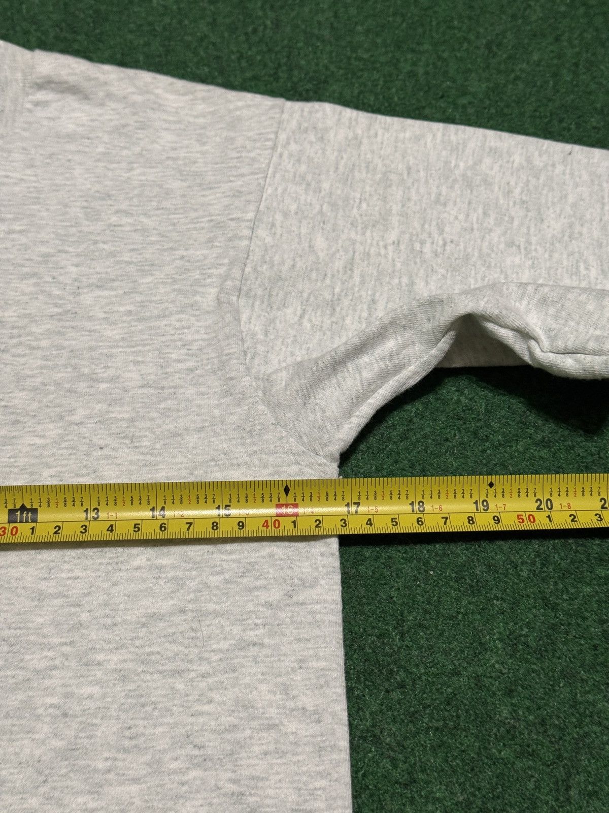 Fruit Of The Loom Fruit Of The Loom Vintage 90s Blank Minimalist Small T Shirt Size US S / EU 44-46 / 1 - 4 Thumbnail