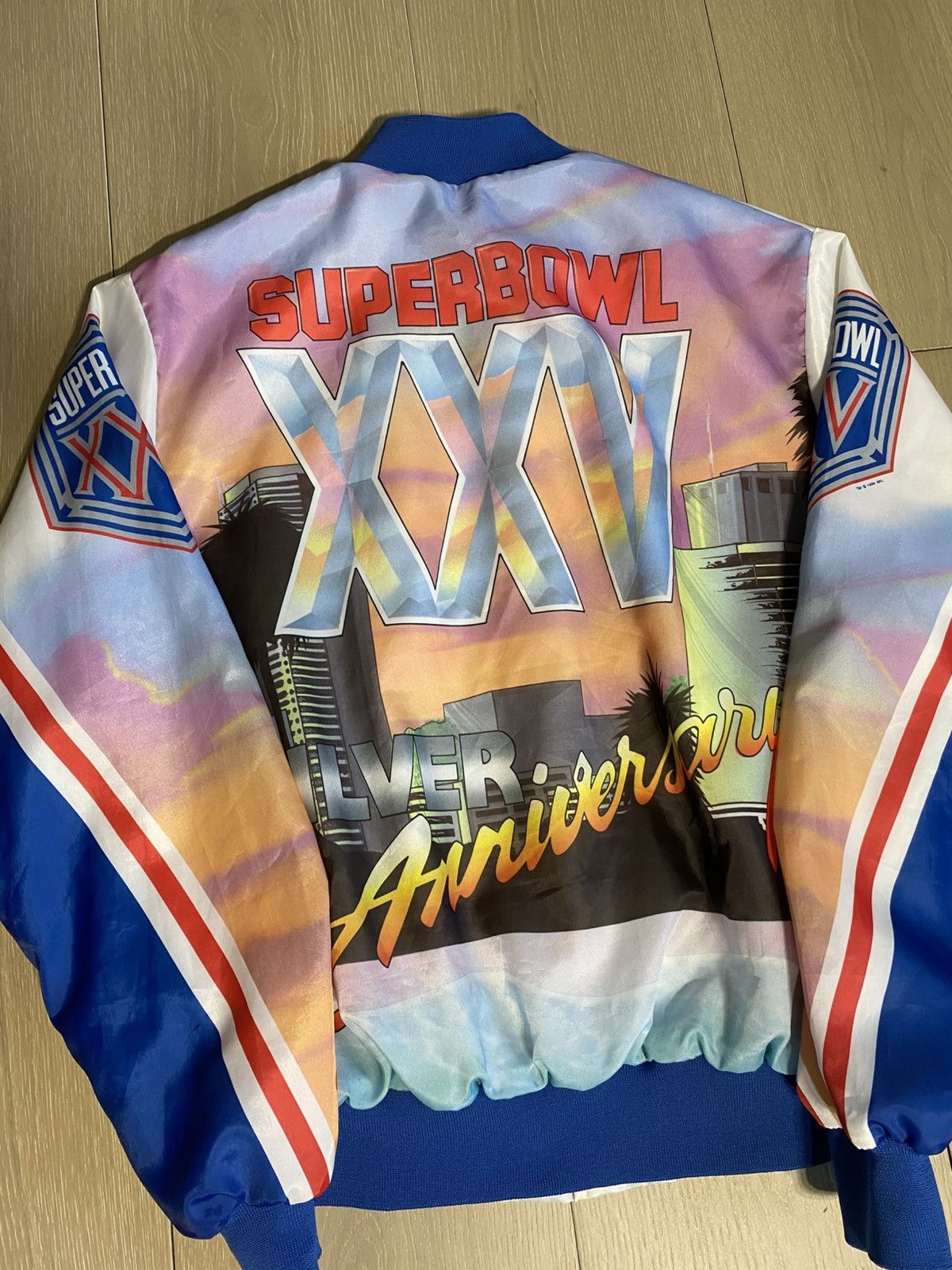 Chalk Line 1991 Chalk Line Super Bowl Jacket Size US L / EU 52-54 / 3 - 4 Thumbnail