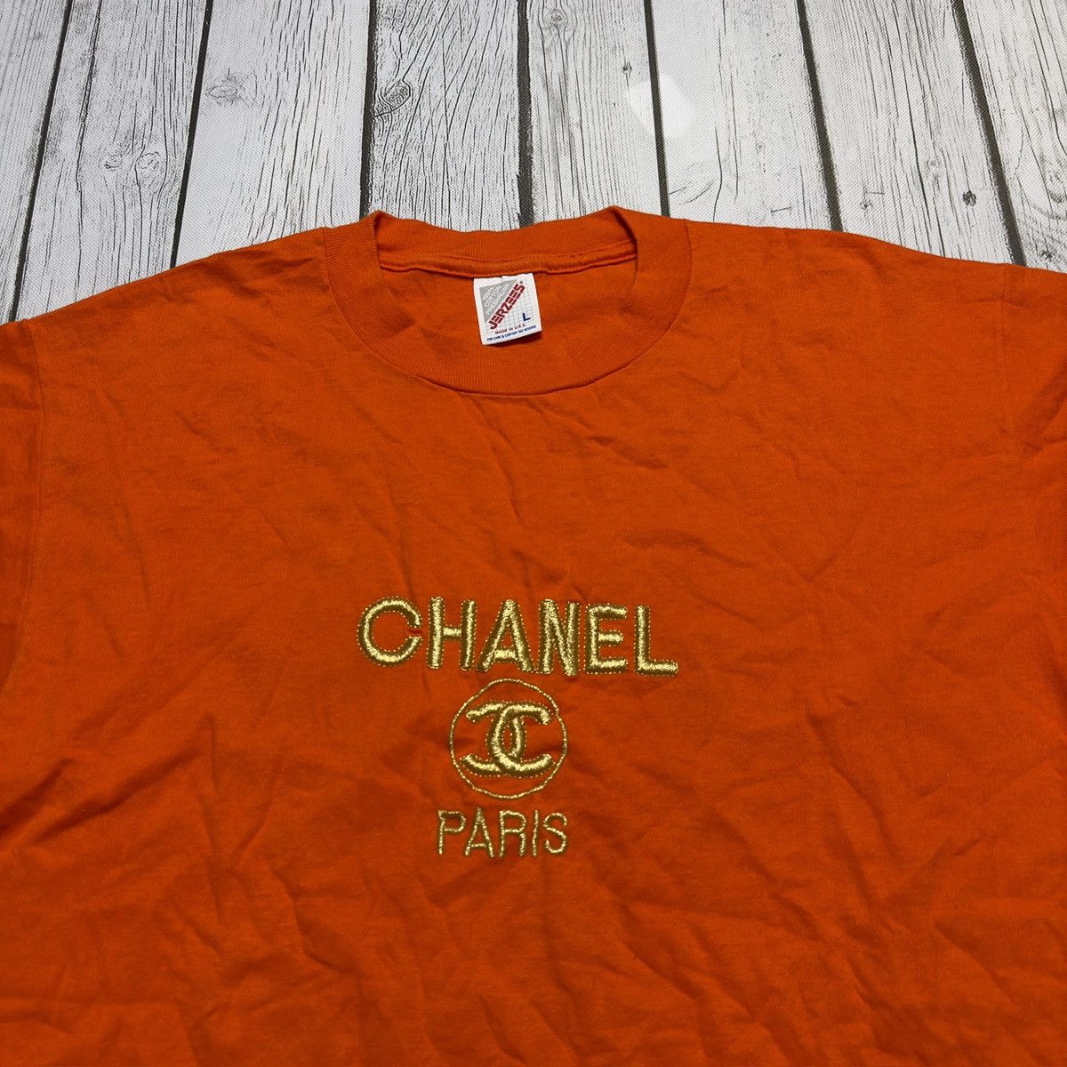 Jerzees × Vintage Vintage tee Size US L / EU 52-54 / 3 - 3 Thumbnail