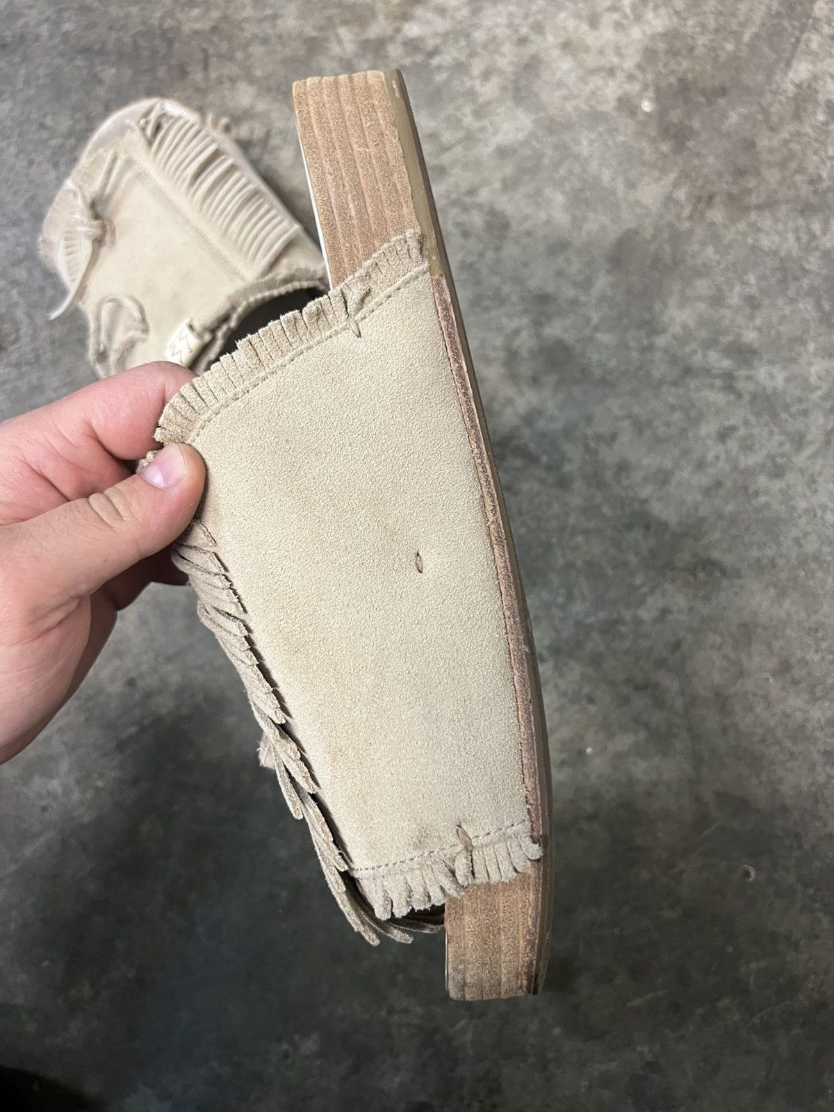 Visvim Visvim Christo Shaman Suede Folk Slides Size US 10.5 / EU 43-44 - 9 Thumbnail