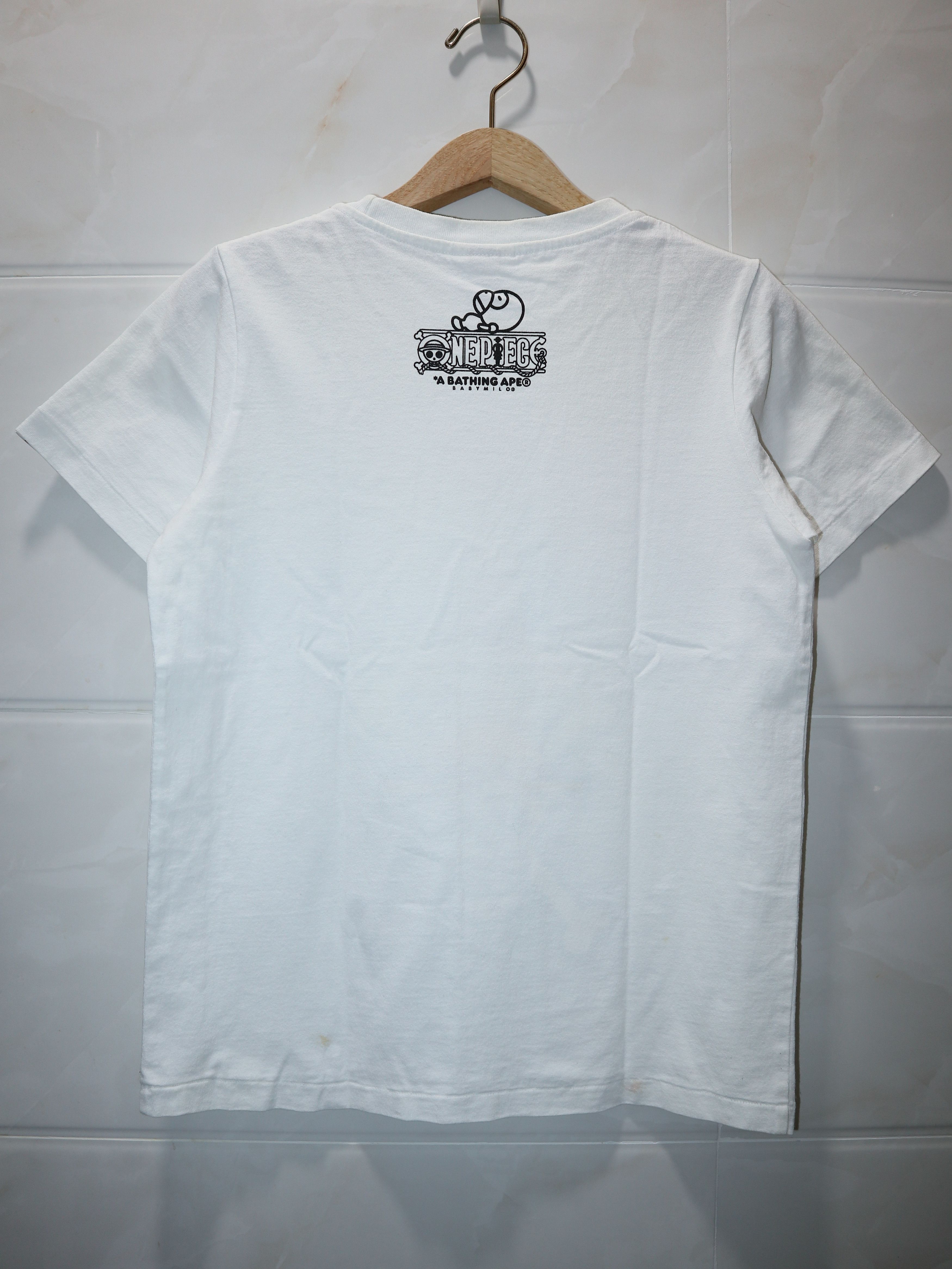Bape × One Piece Bape x One Piece Luffy & Chopper Baby Milo Tee Size XS / US 0-2 / IT 36-38 - 9 Thumbnail