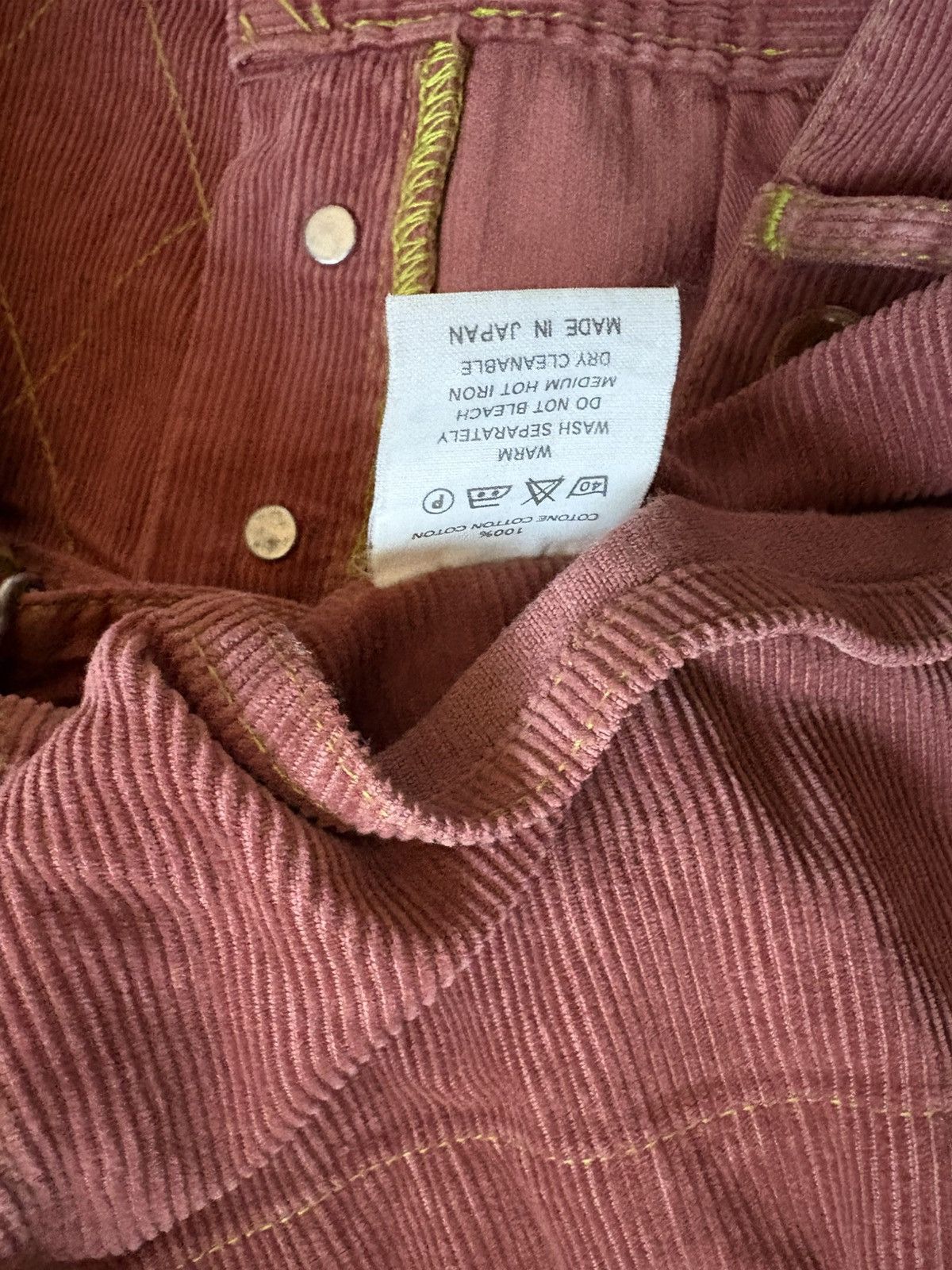 Kapital KAPITAL corduroy Double Knee Lumber Pants m Size US 32 / EU 48 - 11 Thumbnail