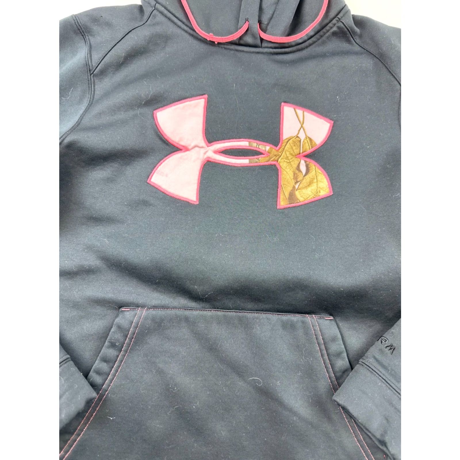 Under Armour Under Armour Hoodie Sweatshirt Womens Small Black UA Storm ColdGear Long Sleeve Size S / US 4 / IT 40 - 3 Thumbnail