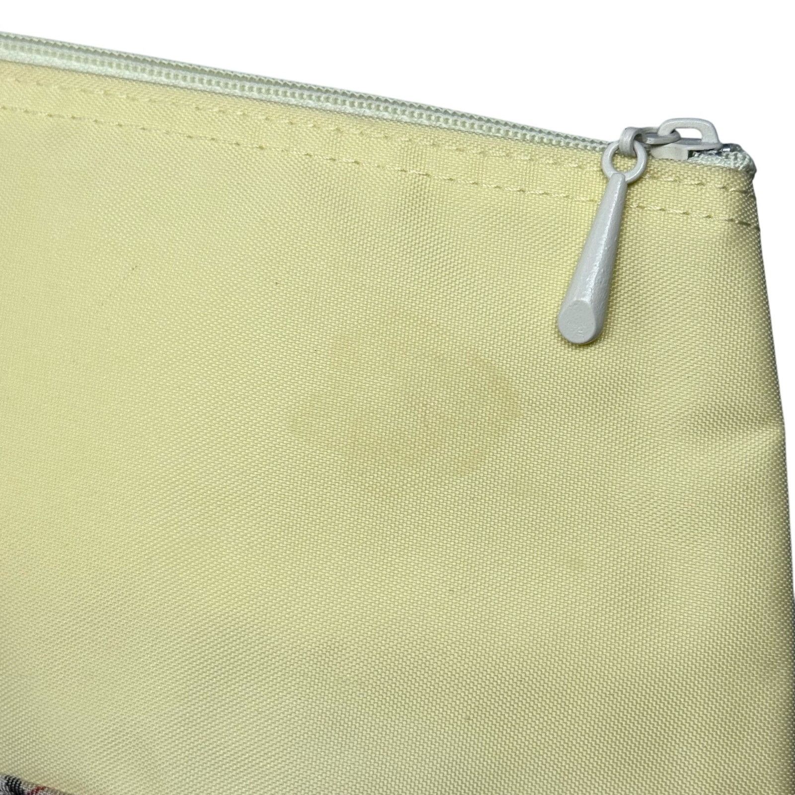 Burberry Burberry Yellow Zipper Pouch Size ONE SIZE - 8 Thumbnail