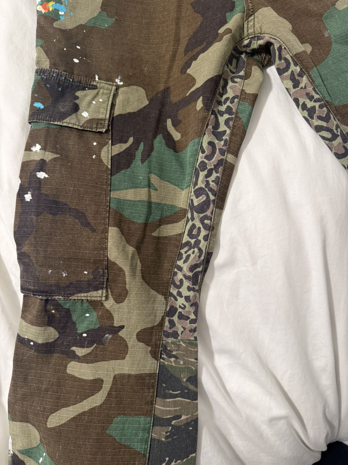 Gallery Dept. Gallery Dept Camo Flare Size US 30 / EU 46 - 6 Thumbnail