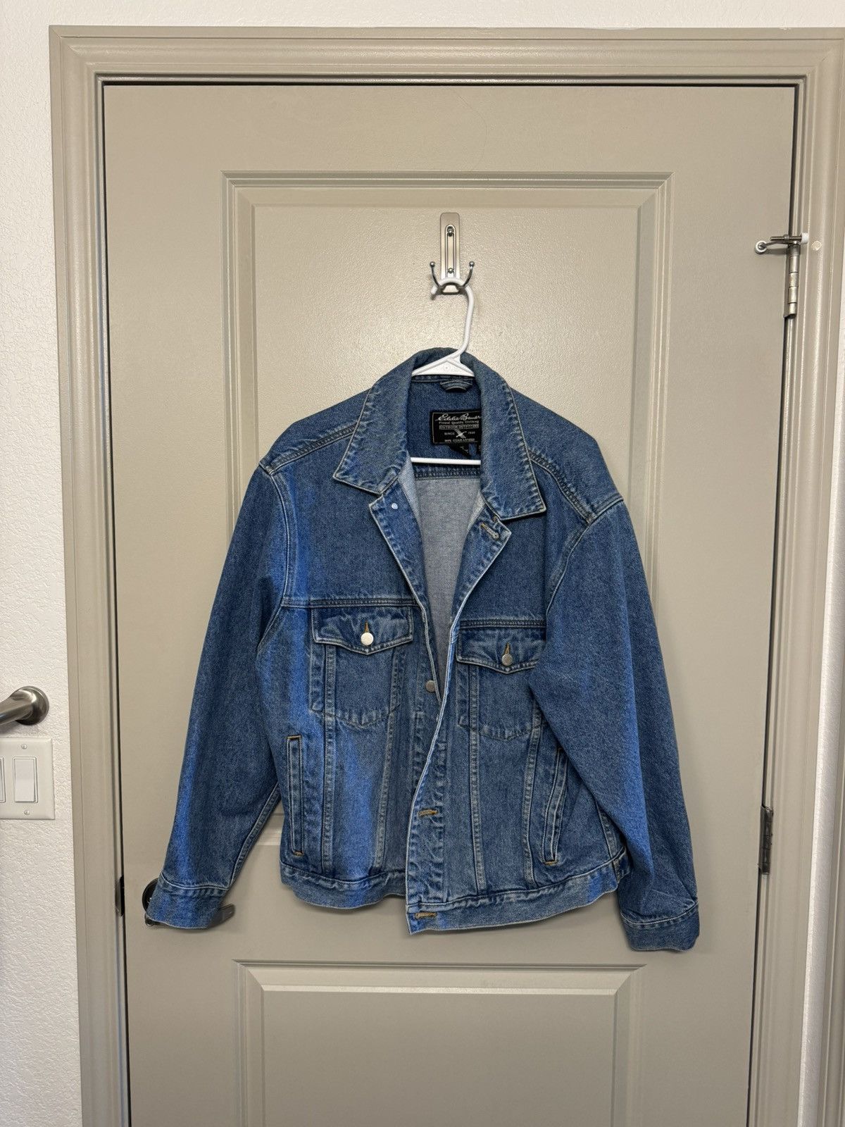 Eddie Bauer Vintage Eddie Bauer denim jacket Size US L / EU 52-54 / 3 - 1 Thumbnail