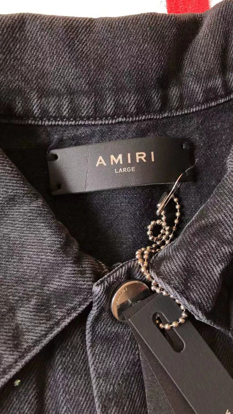Amiri Amiri Night Wolf Starry Sky Destruction Jacket Size US L / EU 52-54 / 3 - 4 Thumbnail