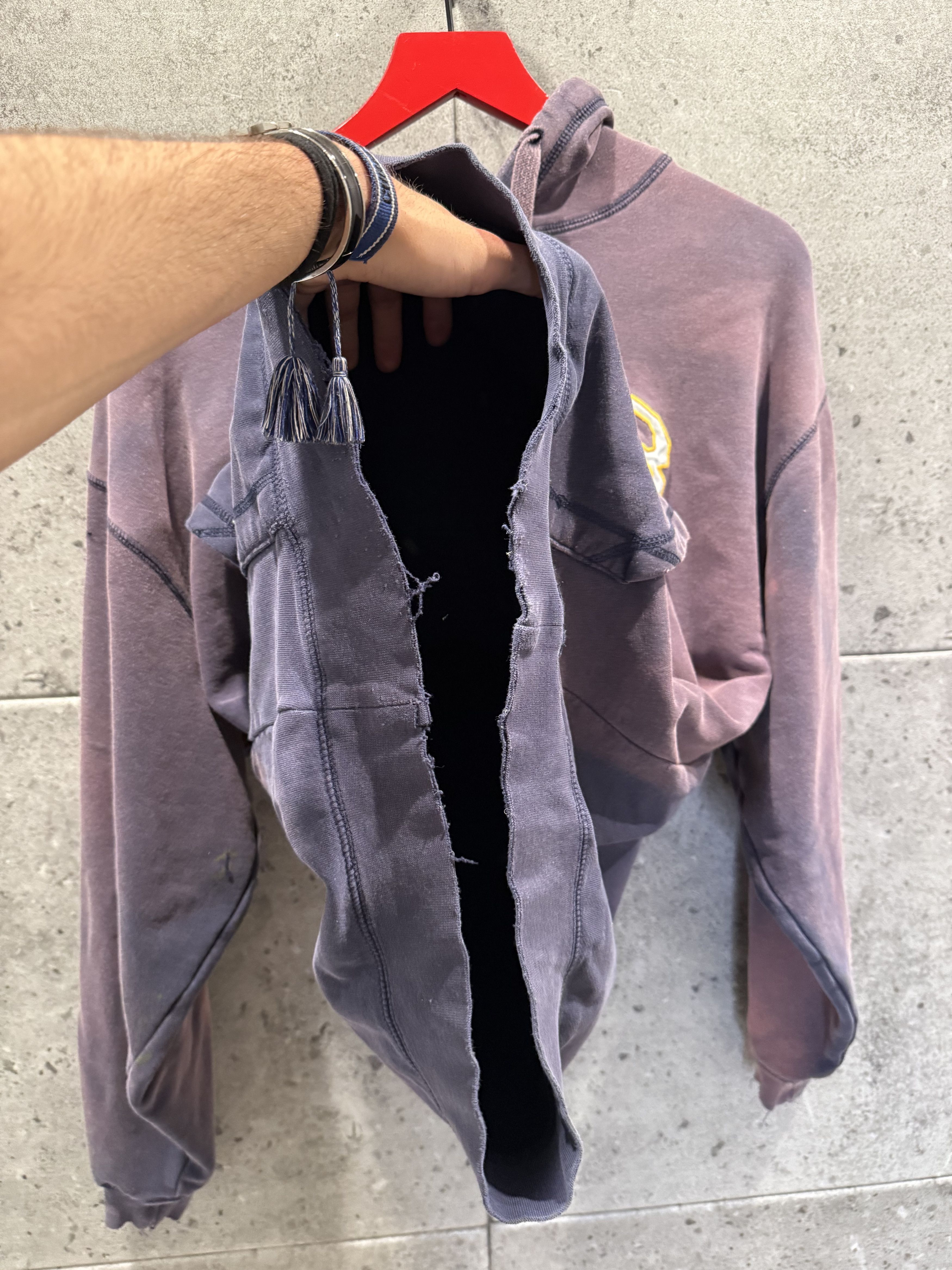 Vintage Vintage thrashed sun faded UCSB hoodie Size US XL / EU 56 / 4 - 6 Thumbnail