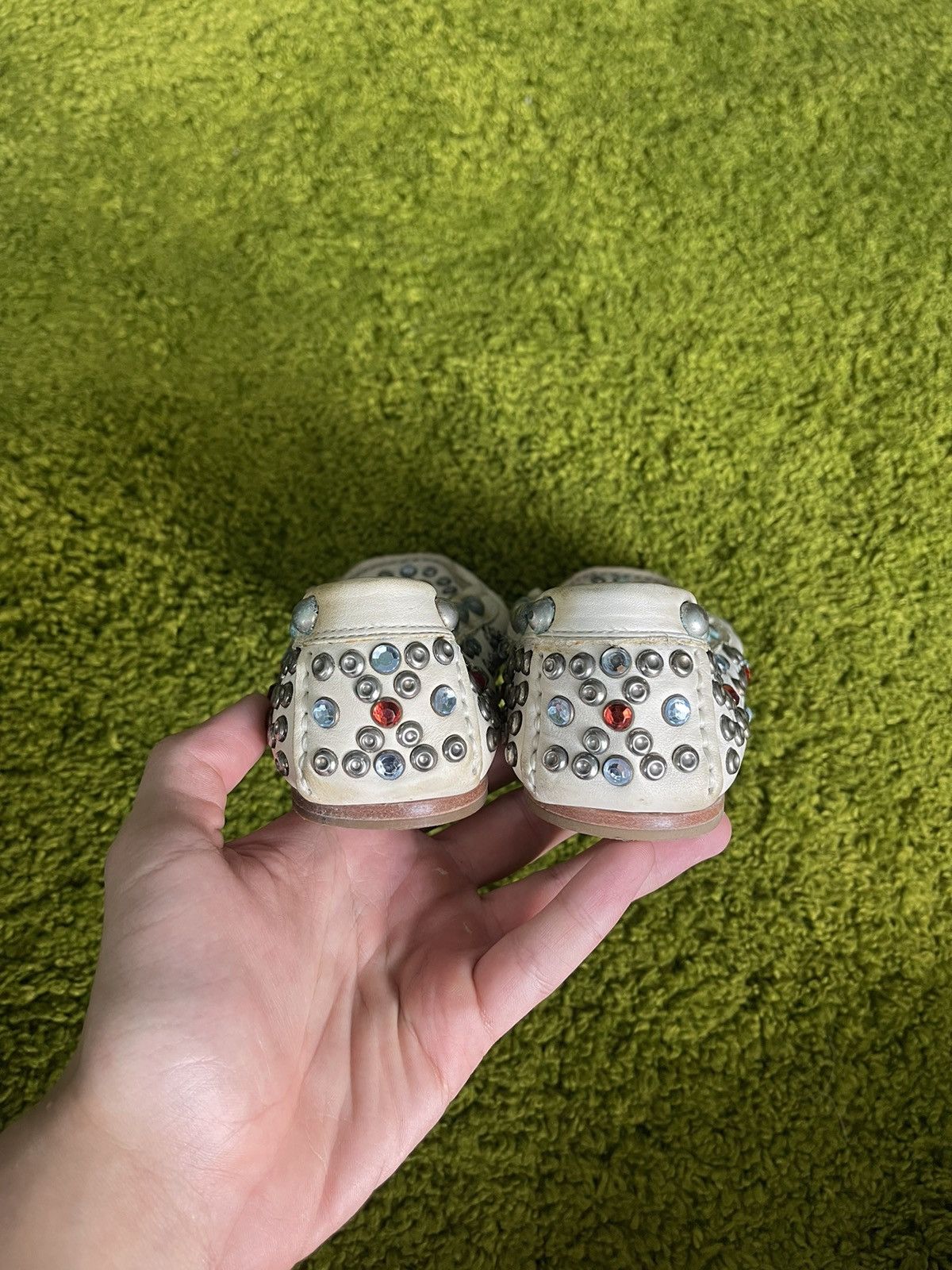 Designer × Isabel Marant × Isabel Marant Etoile Isabel Marant S/S 2013 rhinestones all around loafers shoes Size US 8 / IT 38 - 13 Thumbnail