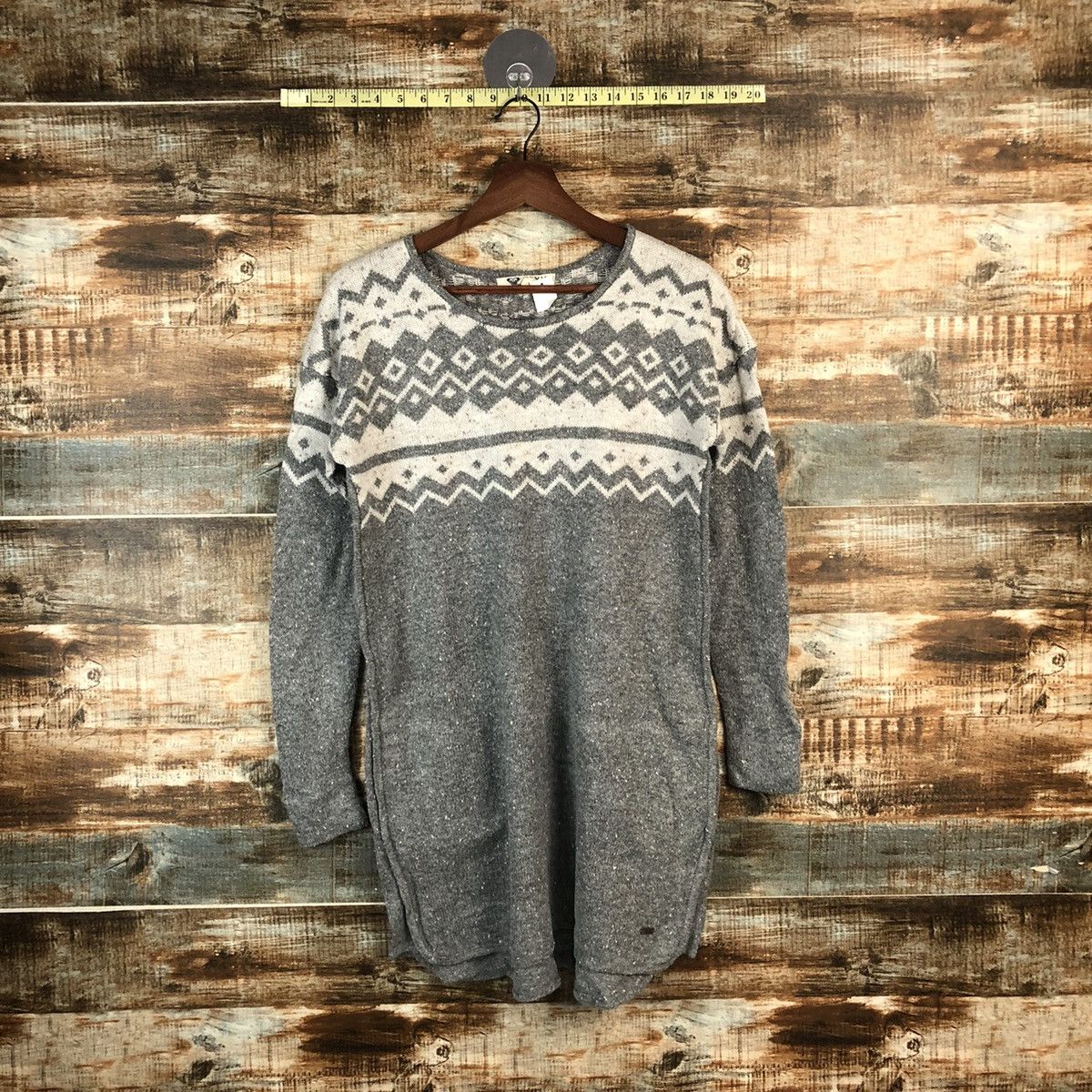 Homespun Knitwear DL Roxy Gray Knitwear #C734 Size S / US 4 / IT 40 - 1 Thumbnail