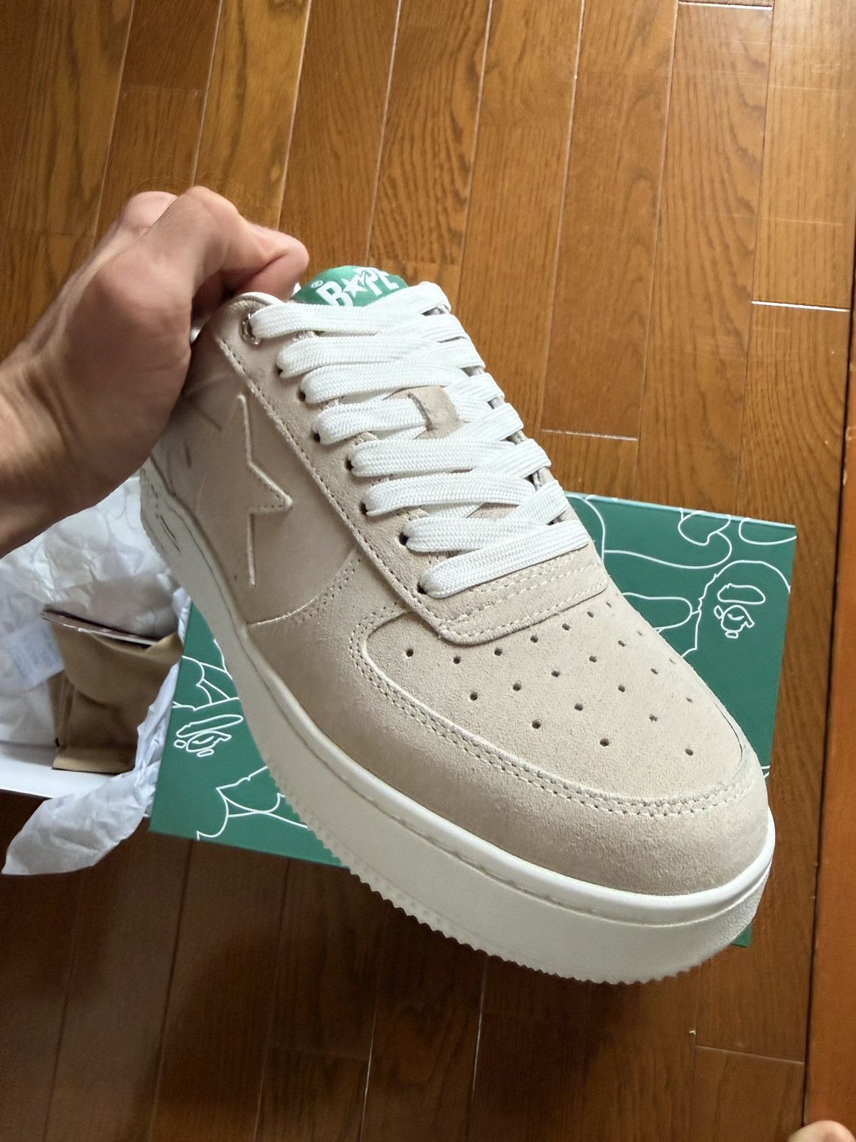 Bape Hidden X HIDDEN NY Nubuck Suede Bapesta Size US 10 / EU 43 - 2 Thumbnail