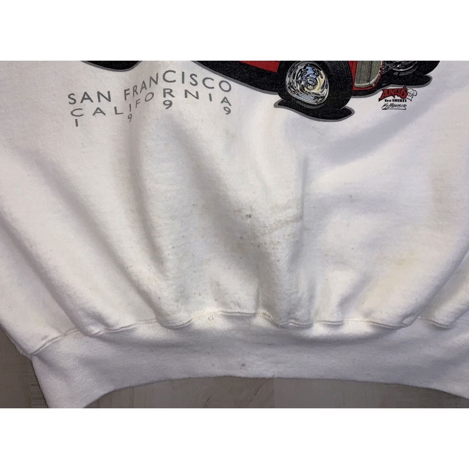 Hanes Vtg 1999 Grand Nations Roadster Show San Francisco California Mens Sweatshirt Size US L / EU 52-54 / 3 - 5 Thumbnail