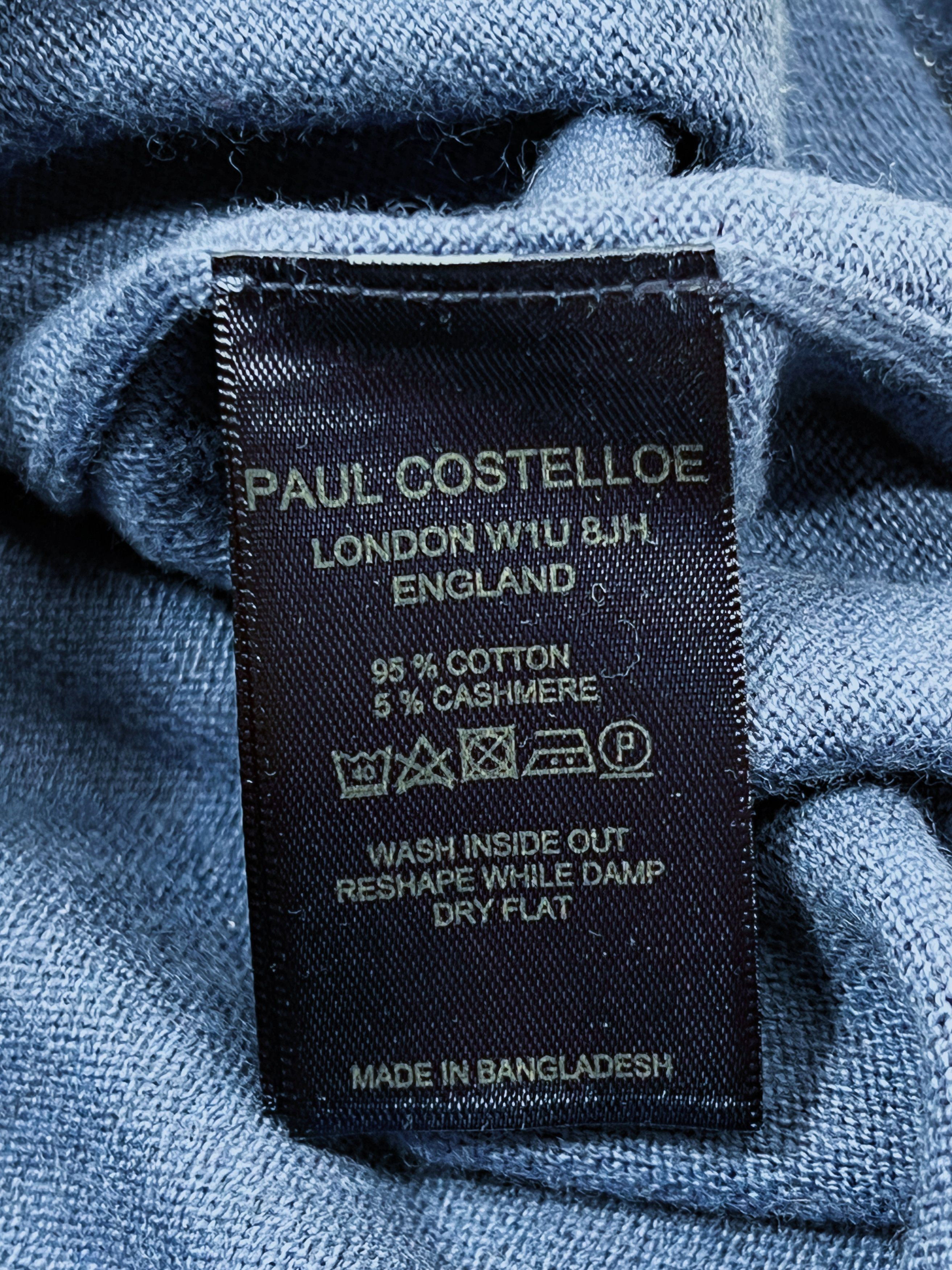 Other Paul Costelloe Sweater Jumper Cotton & Cashmere Size US M / EU 48-50 / 2 - 12 Thumbnail