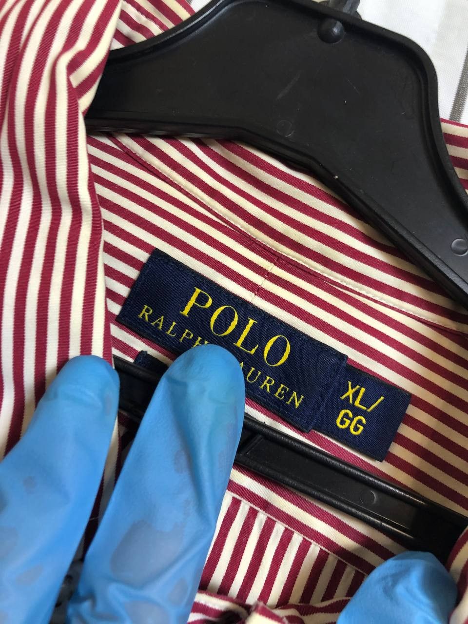 Polo Ralph Lauren Ralph Lauren Shirt Mens Purple Striped Custom Fit Small Pony Size US XL / EU 56 / 4 - 11 Thumbnail