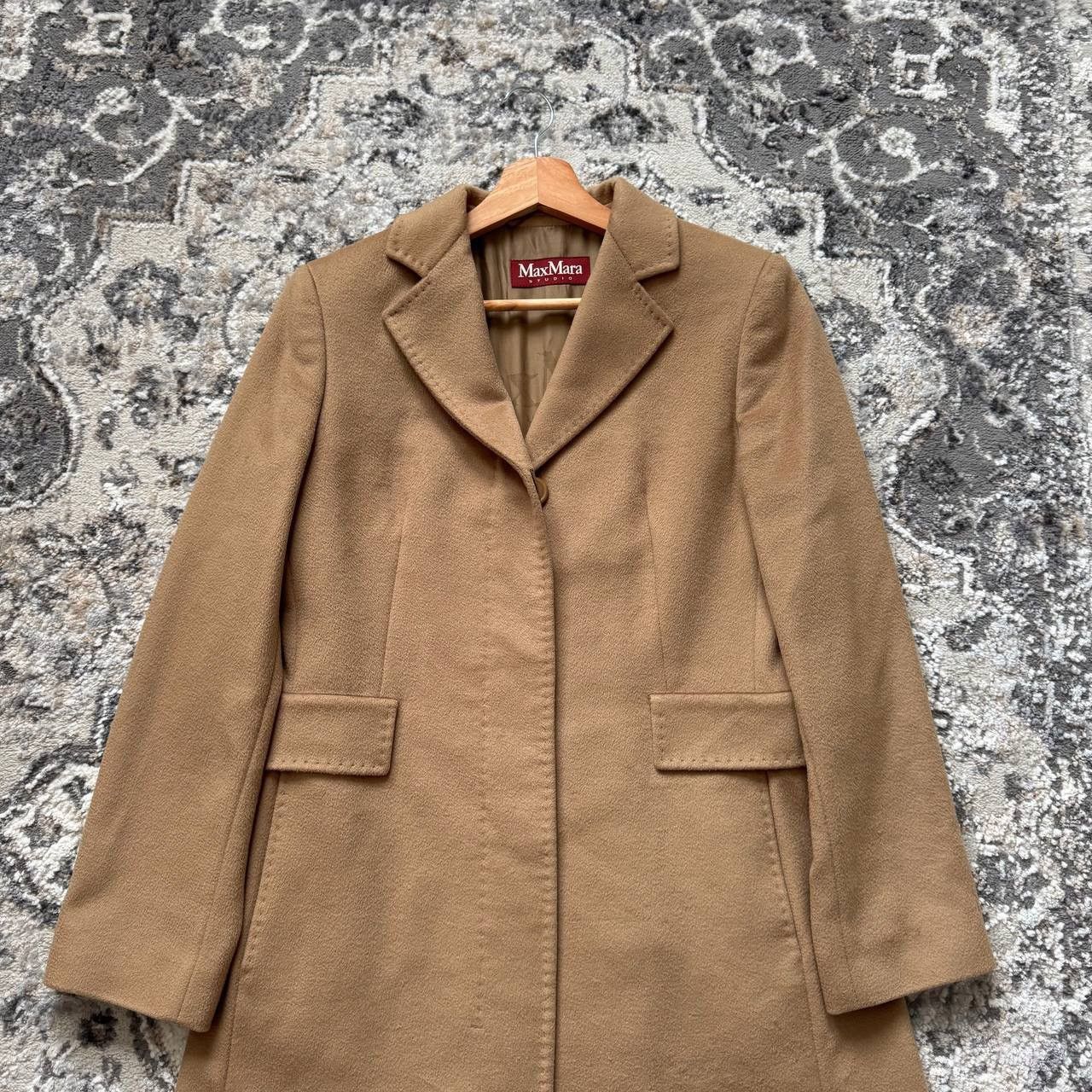 Max Mara Max Mara Wool Coat Jacket Size M / US 6-8 / IT 42-44 - 3 Thumbnail