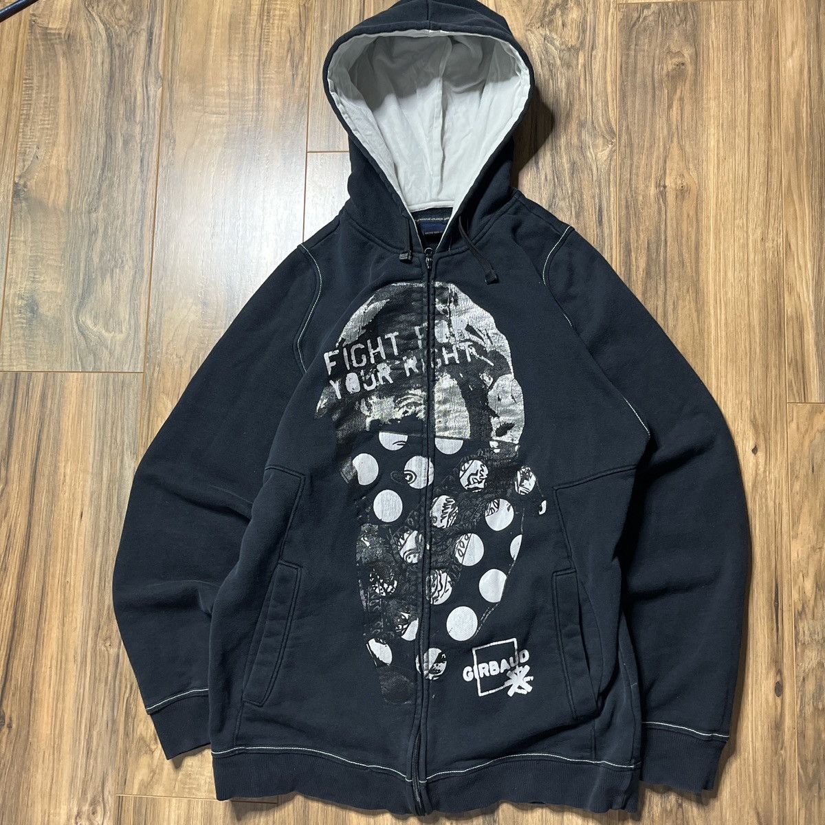 Supreme Marithé + François Girbaud Zip Up Hooded Sweatshirt