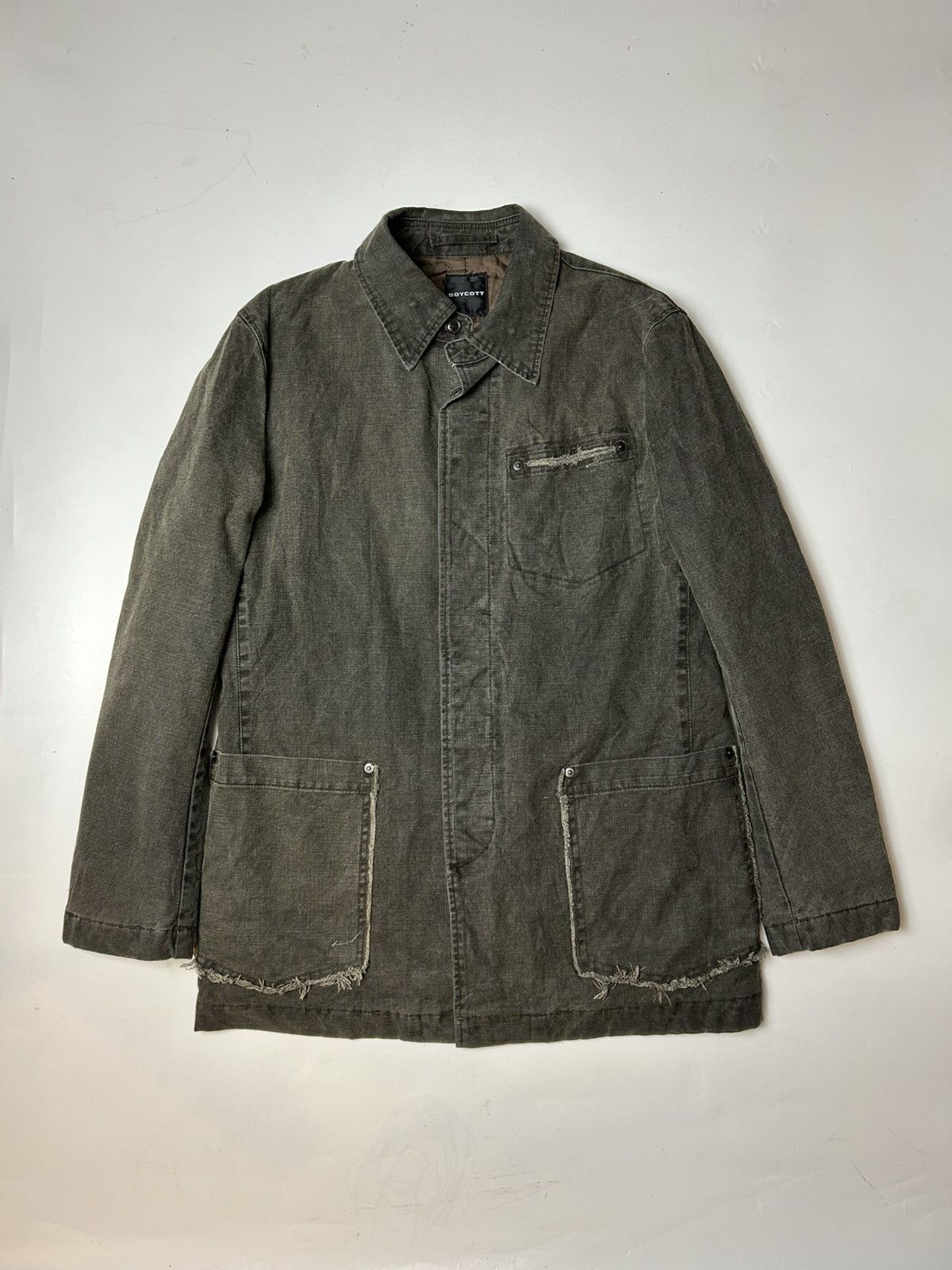 Boycott × Japanese Brand BOYCOTT BUTTON UP DENIM STYLE JACKET Size US M / EU 48-50 / 2 - 1 Thumbnail